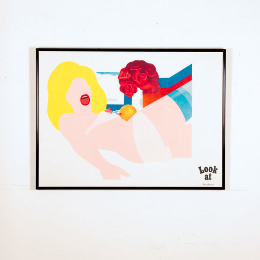 Vintage 1968 "Look at Wesselmann" Exhibition Poster