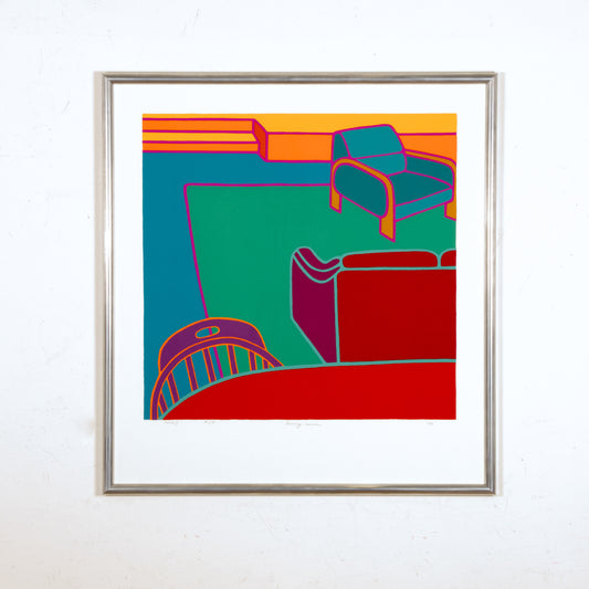 Large 1981 Screen Print by Dan May