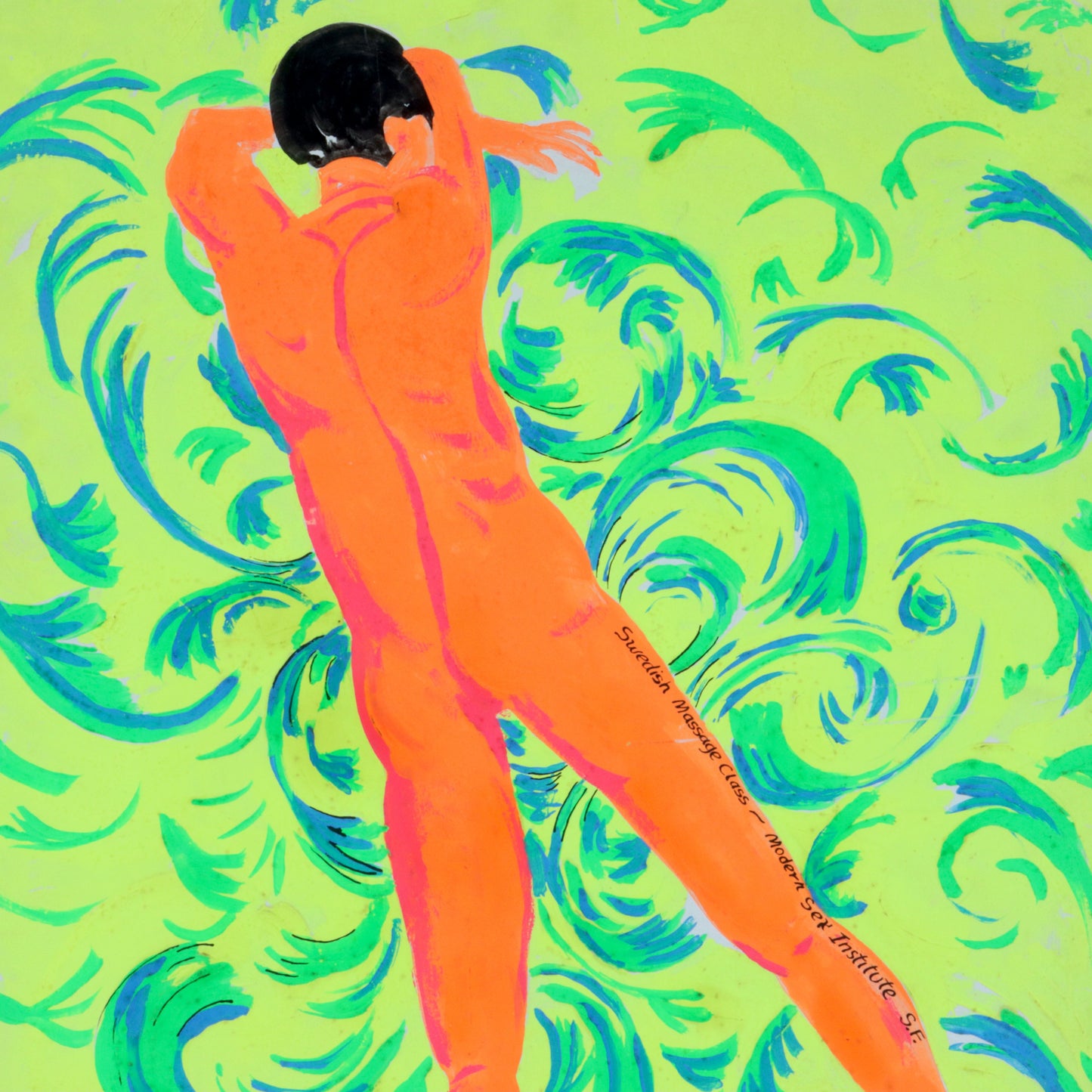 Nude Figure Painting by John Russell