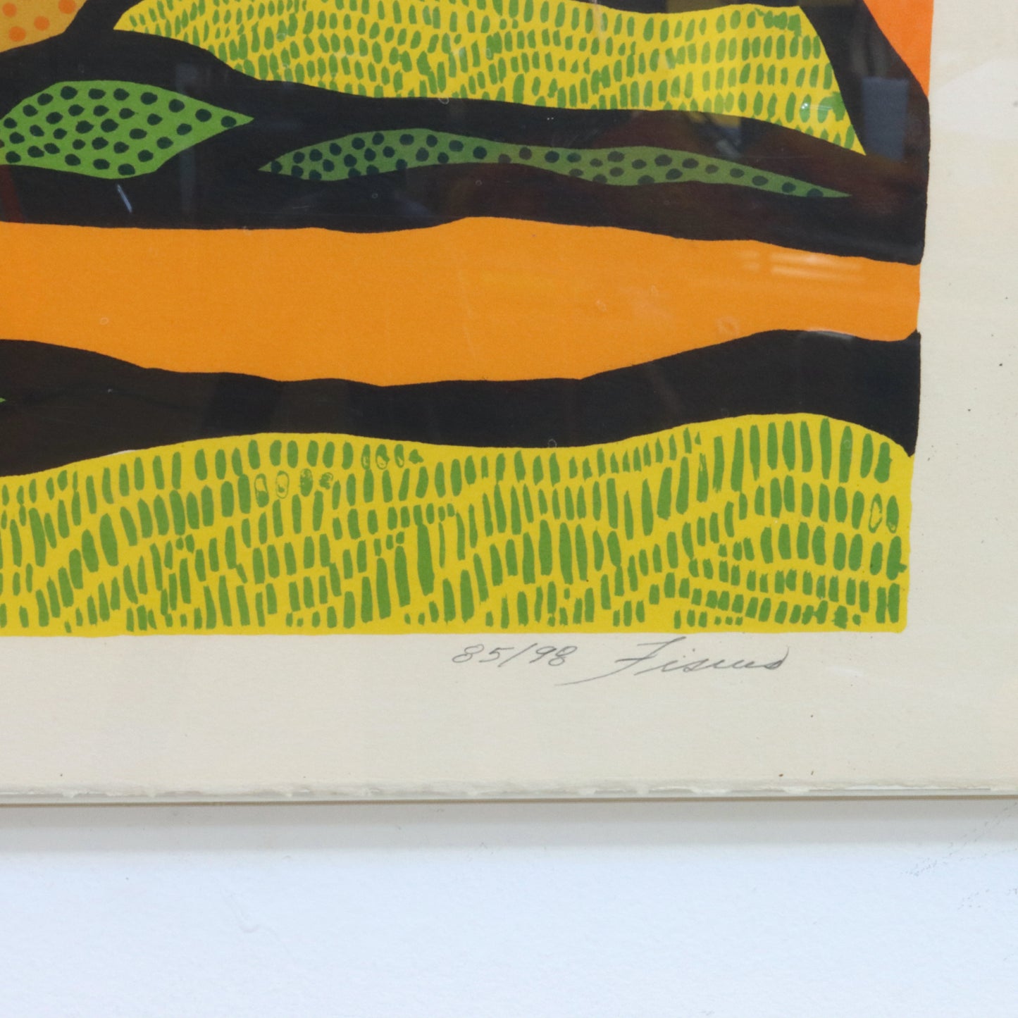 1969 Screen Print by Richard Fiscus