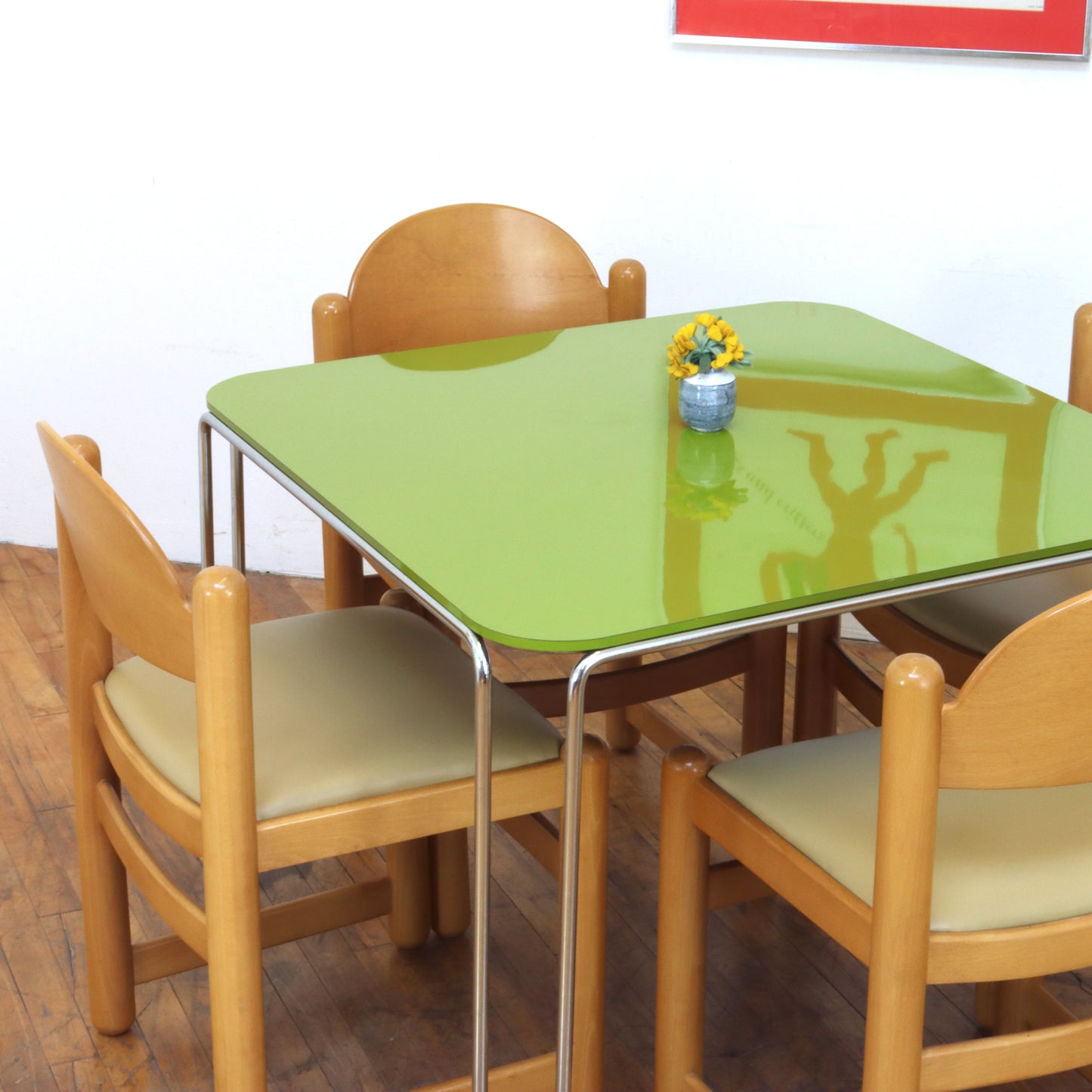 1970s Marcel Breuer B10 Dining Table
