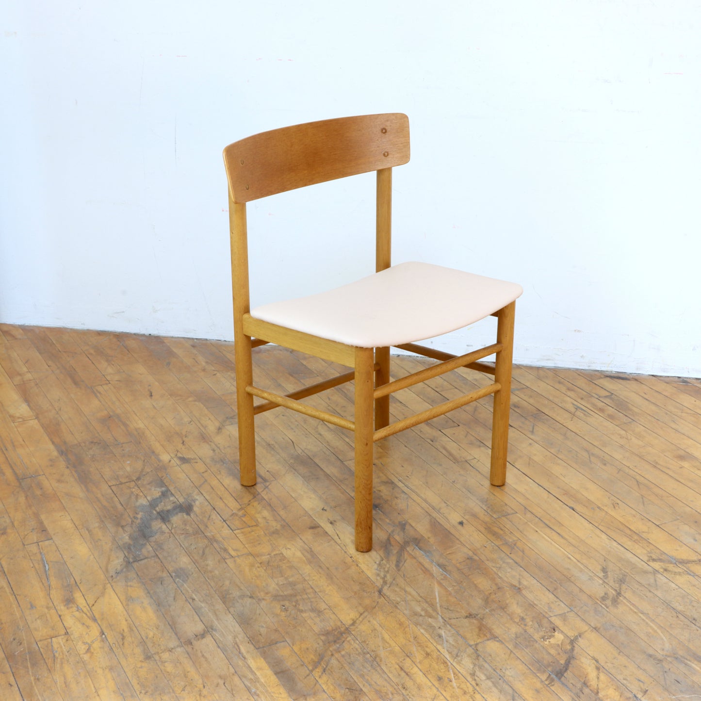 Pair of 1960s Danish Oak Dining Chairs