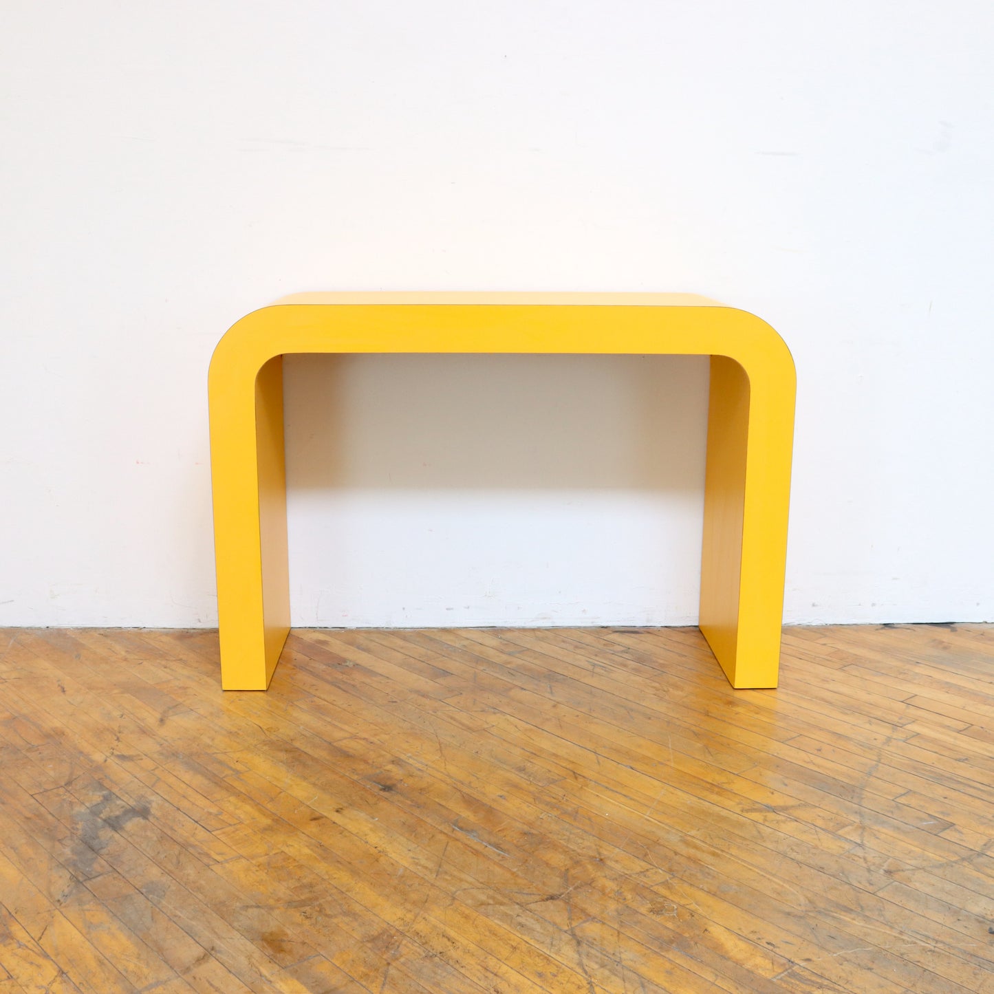 Vintage Waterfall Console Table
