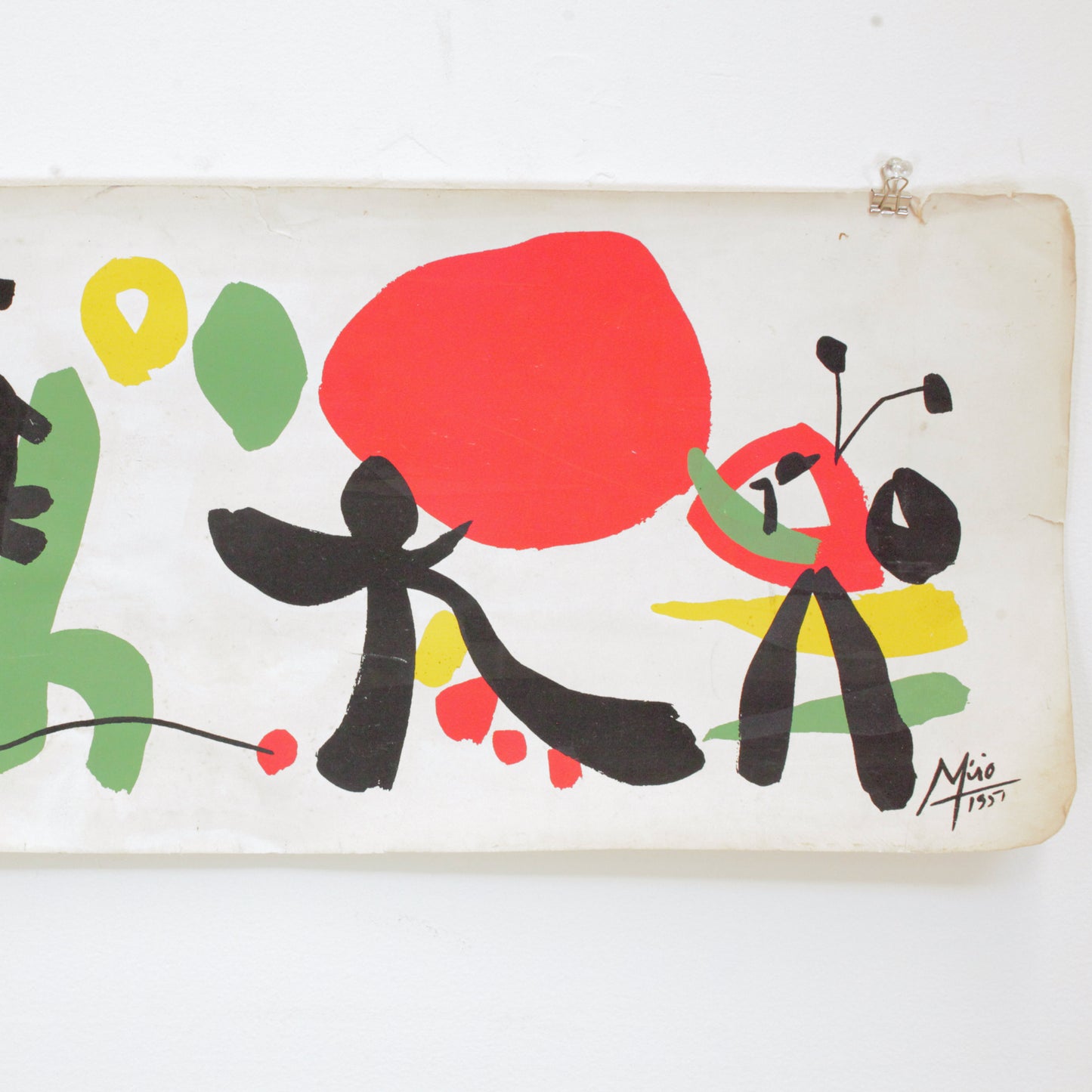 Vintage Joan Miro Screen Print