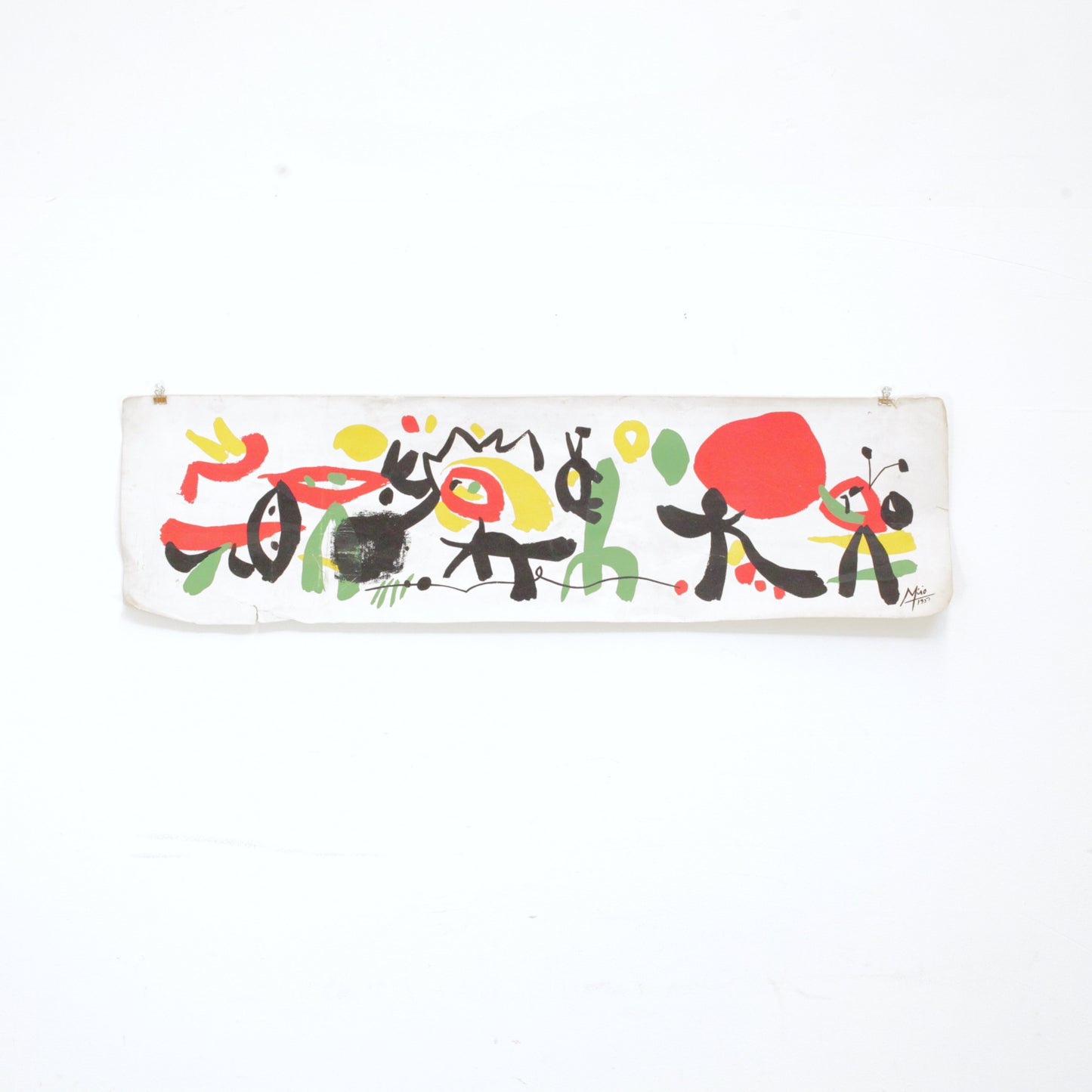 Vintage Joan Miro Screen Print