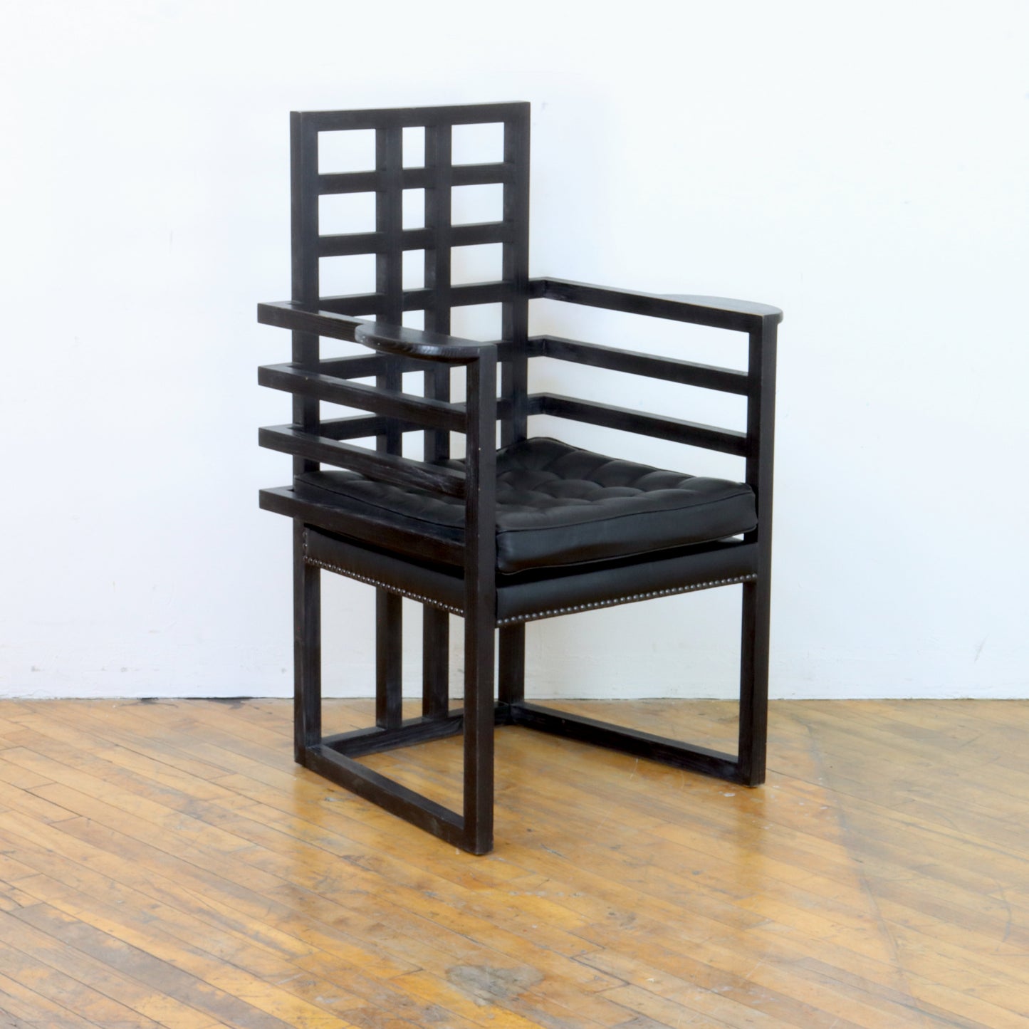 Josef Hoffmann "Armloffel" Chair by Wittmann
