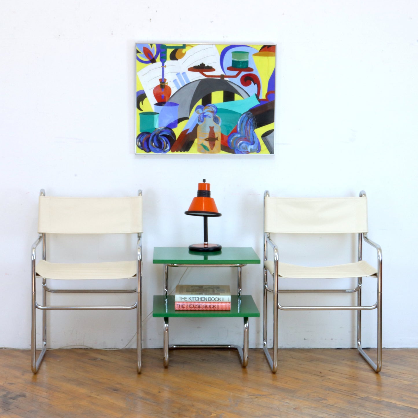 Pair of Bauhaus Style Tables After Hynek Gottwald