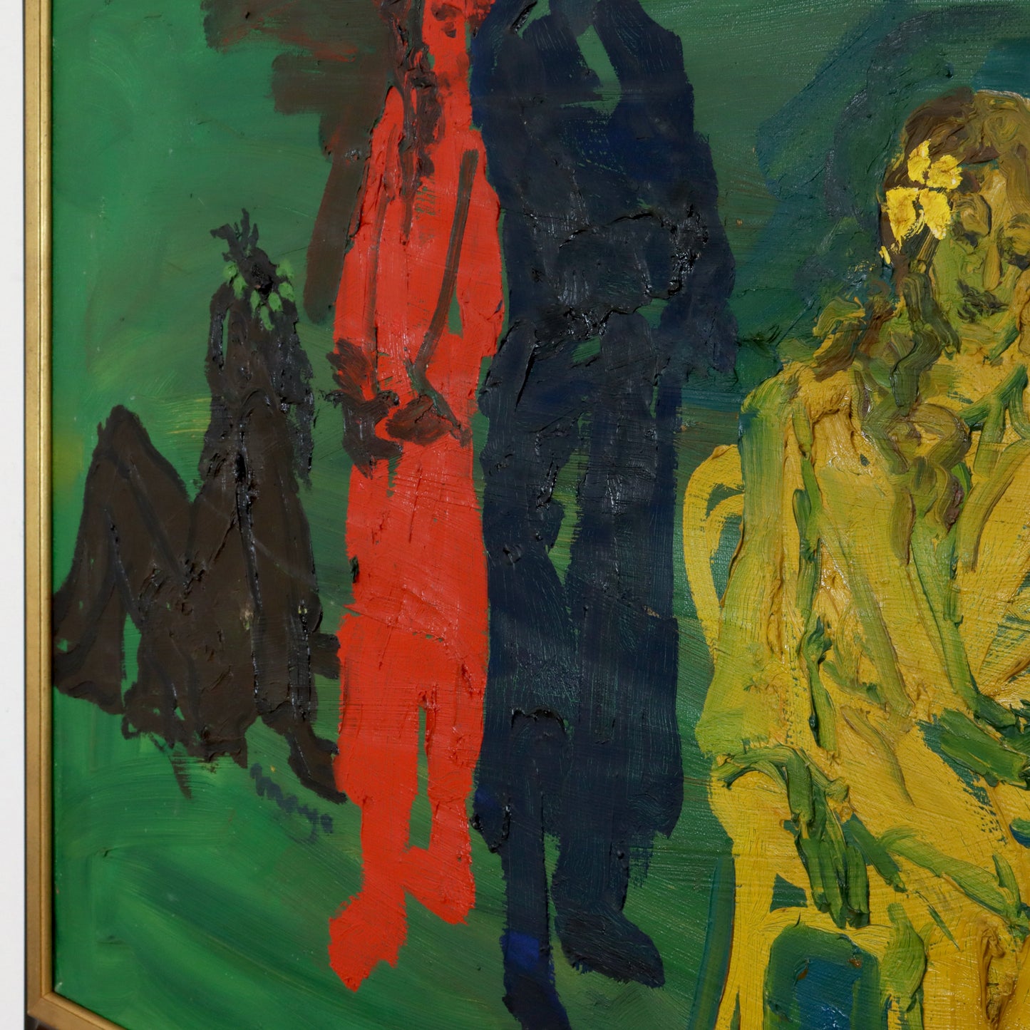 Original Figurative Oil Painting by Williamson Mayo