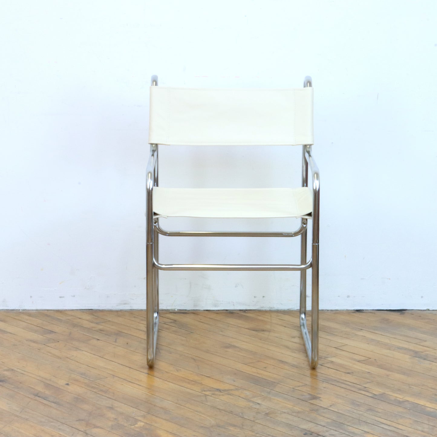 1970s Chrome and Leather Dining Chairs
