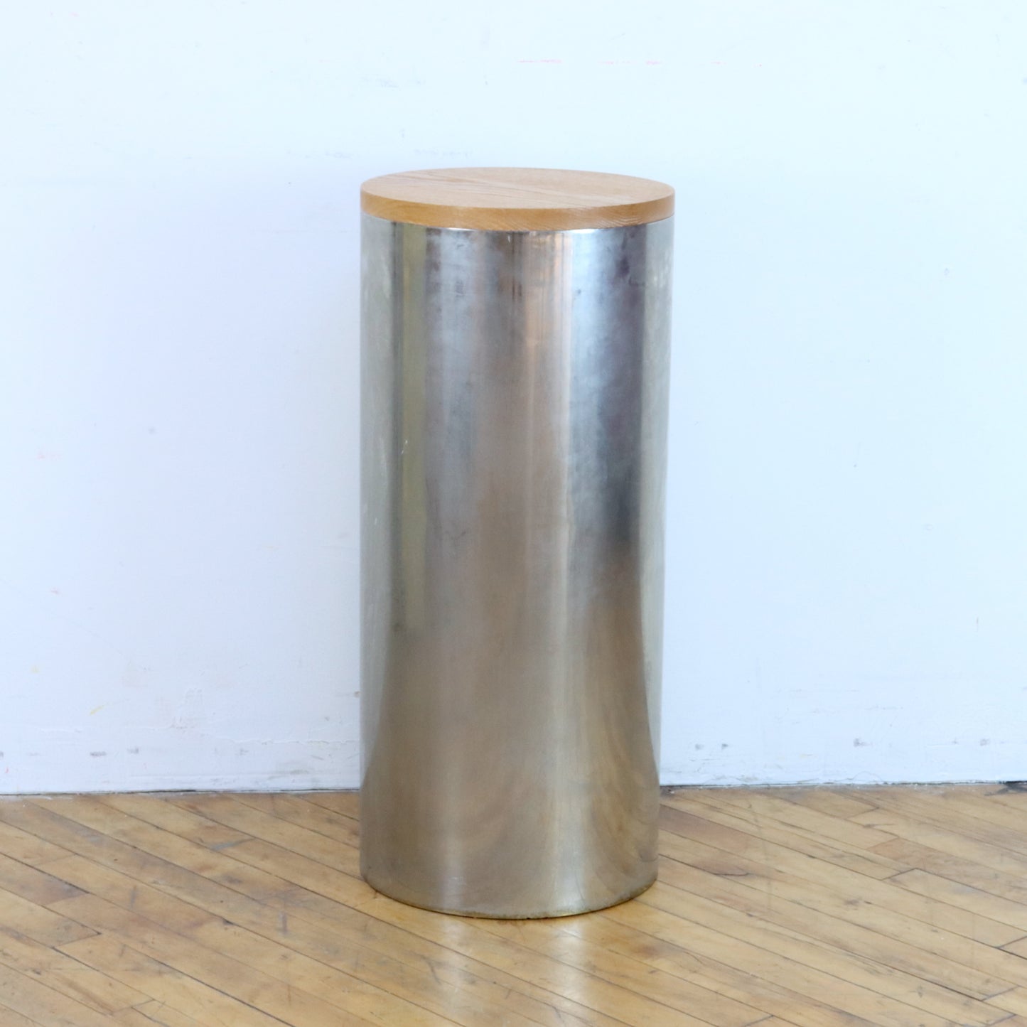 Vintage Drum Table After Paul Mayen