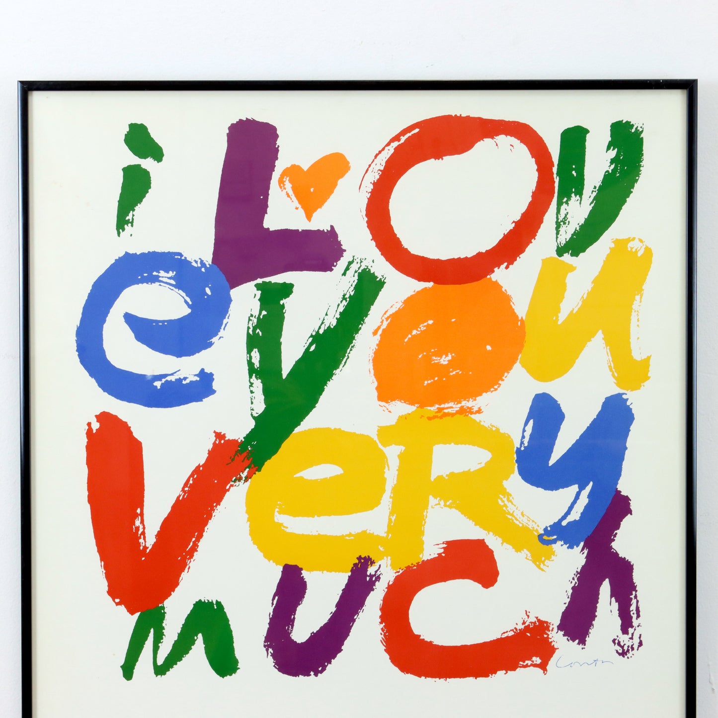 Original 1978 Sister Corita Kent Print