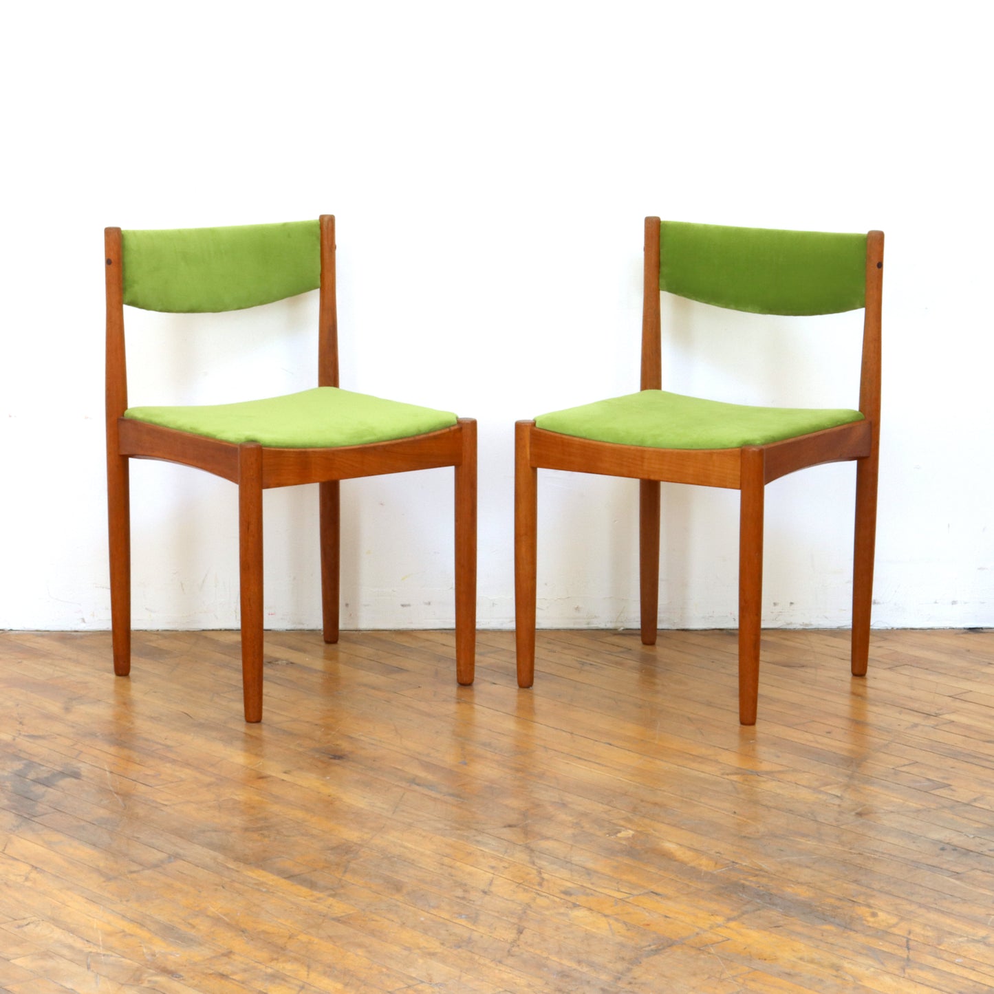 Pair of 1960s Frem Rojle Teak Dining Chairs