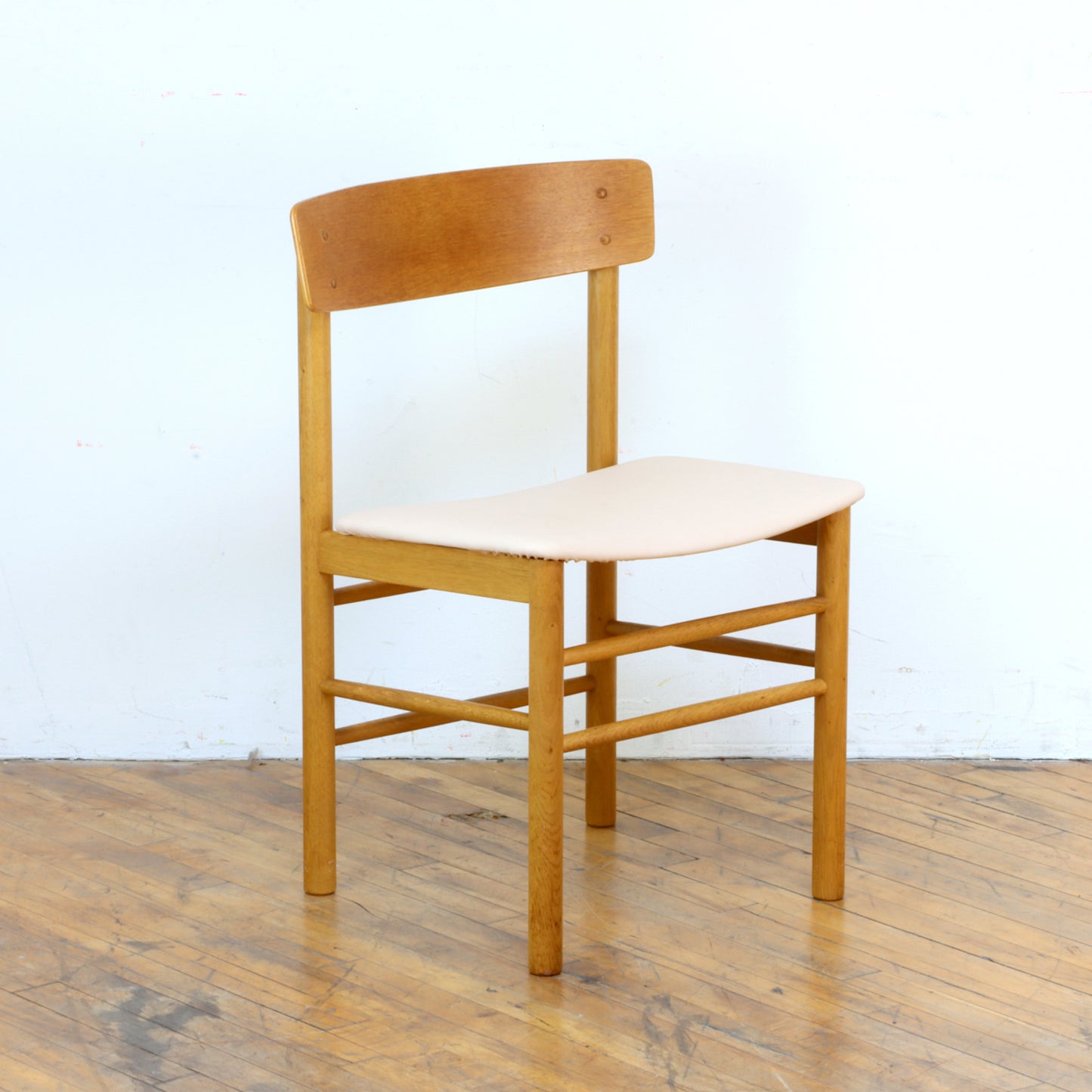 Pair of 1960s Danish Oak Dining Chairs