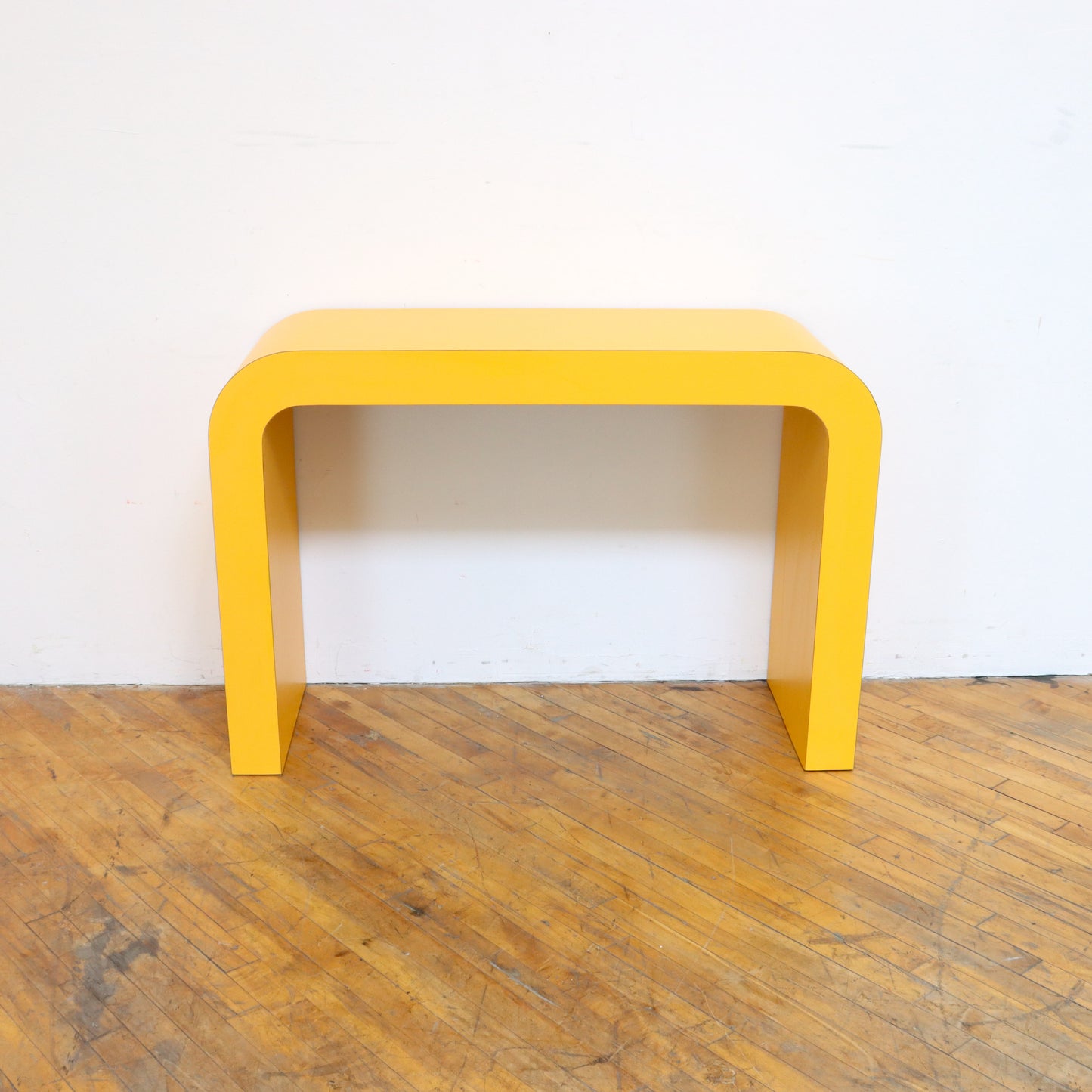 Vintage Waterfall Console Table