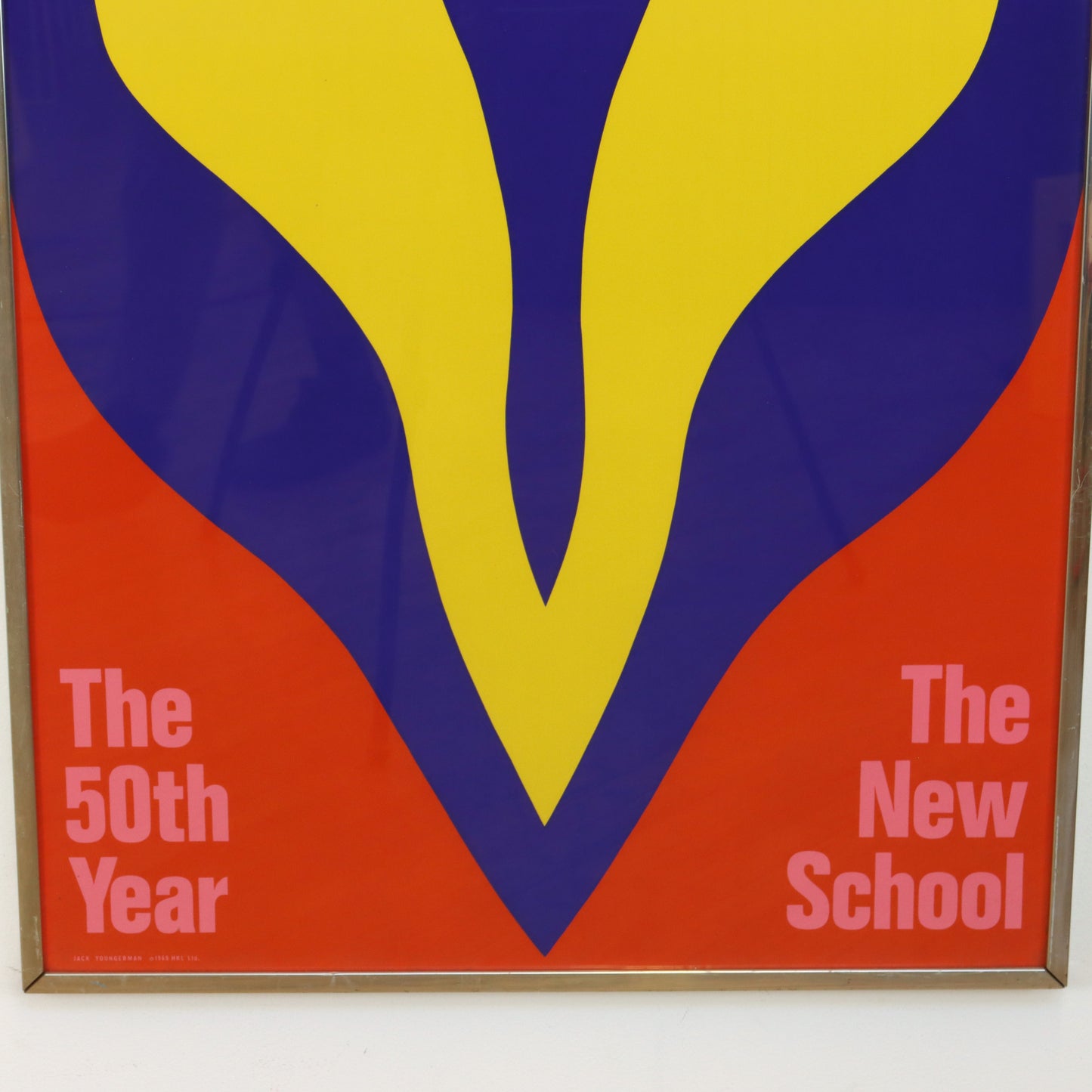 1969 Jack Youngerman Poster for The New School