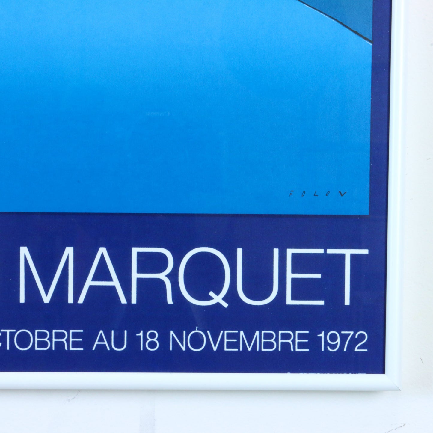 1972 Folon Exhibition Silkscreen