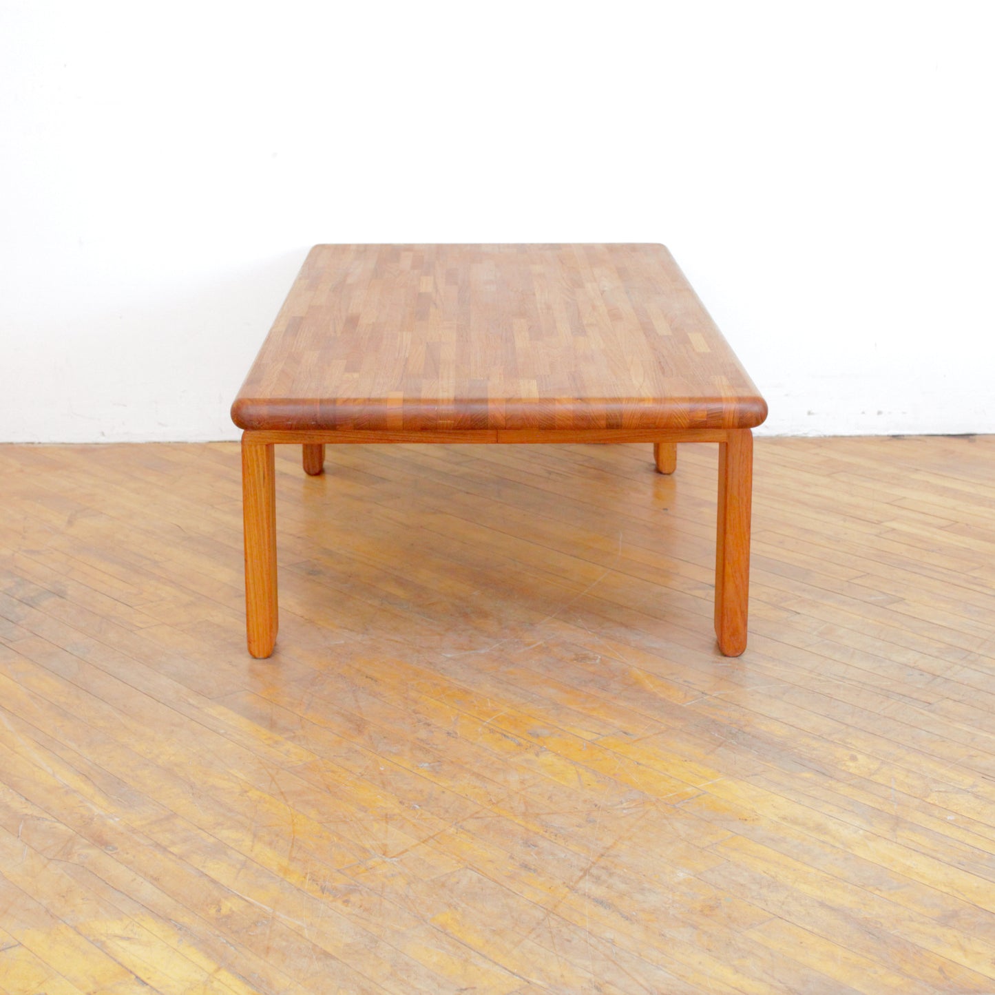 Vintage Solid Teak Coffee Table