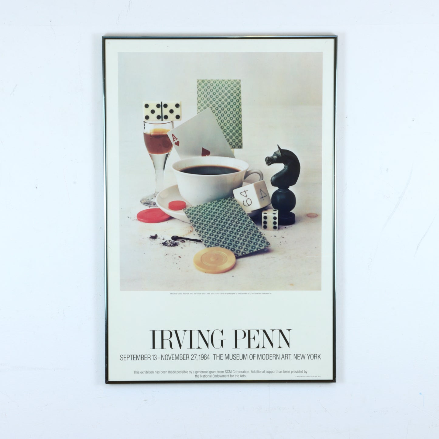 1984 Irving Penn Exhibition Poster