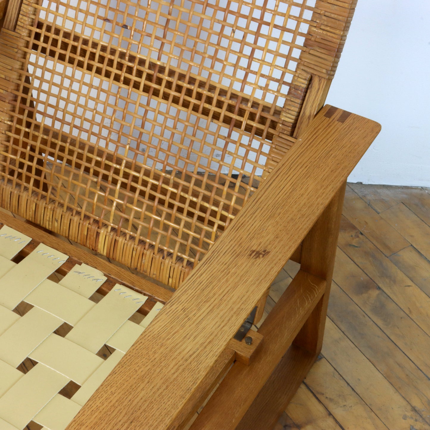 Børge Mogensen 2254 Oak Lounge Chair and Ottoman