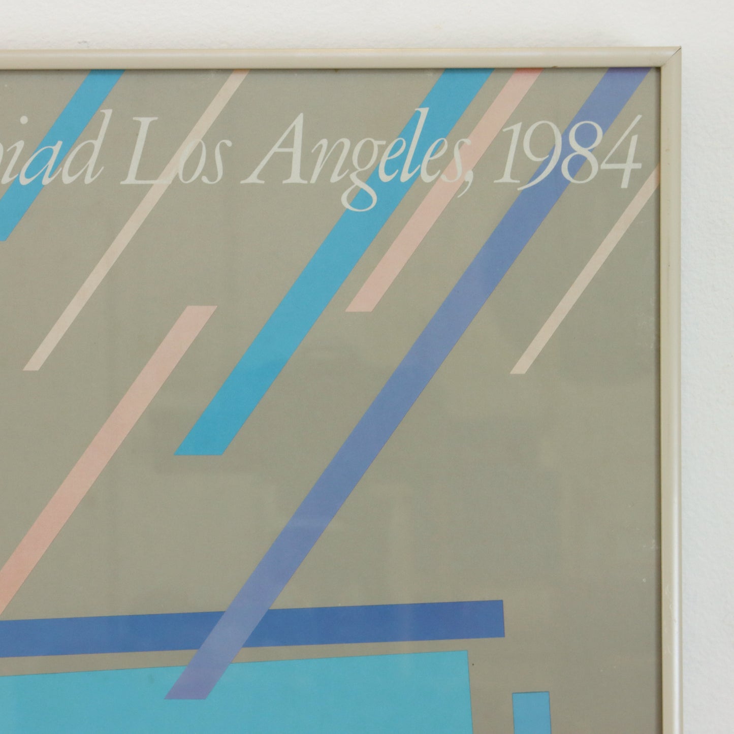 1984 Olympics Poster by Keith Bright