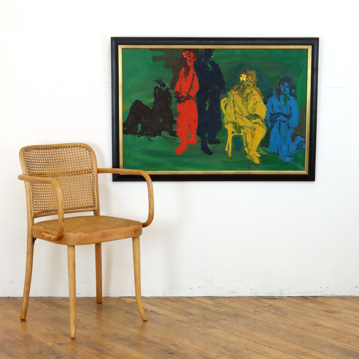 Original Figurative Oil Painting by Williamson Mayo