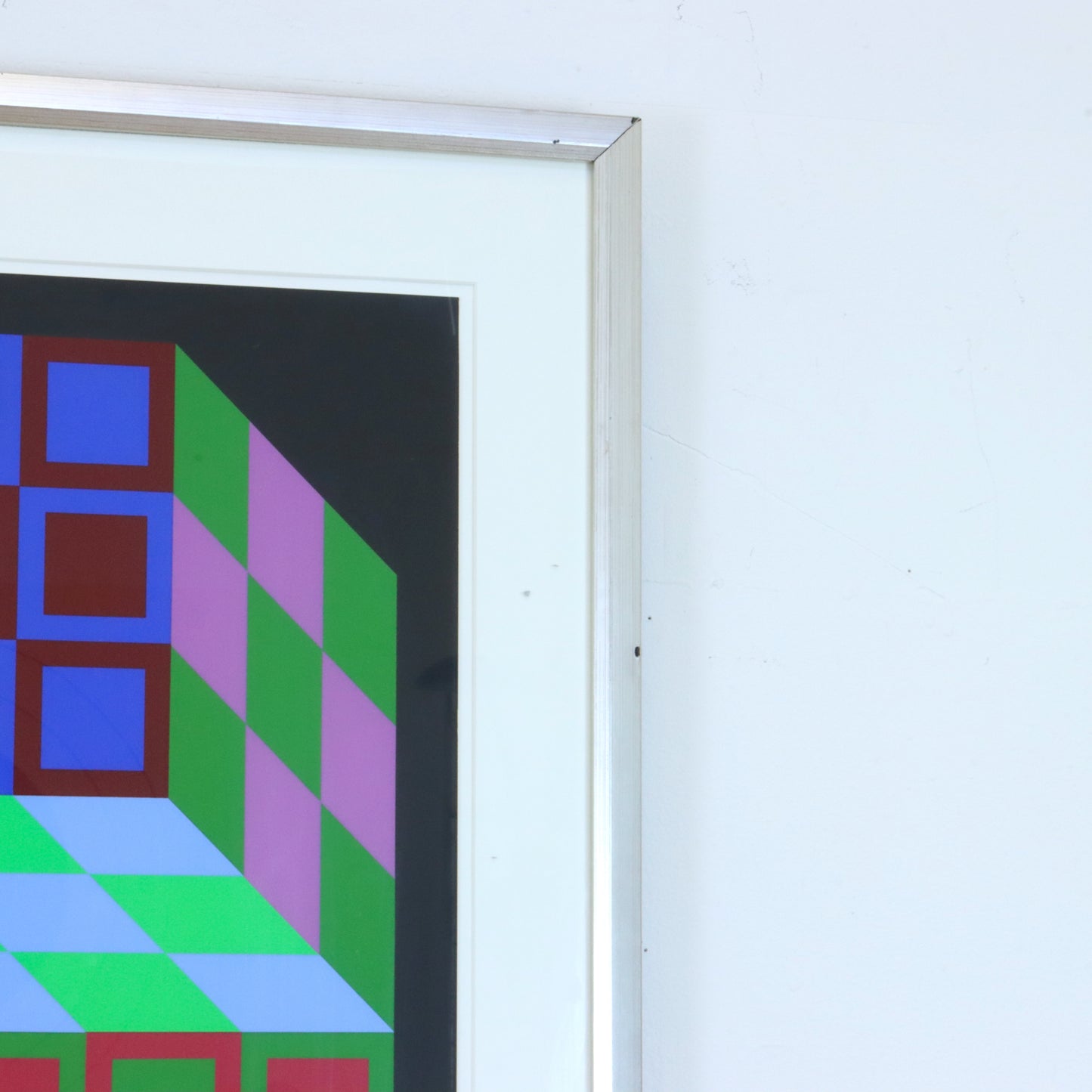 1980 Victor Vasarely Screen Print