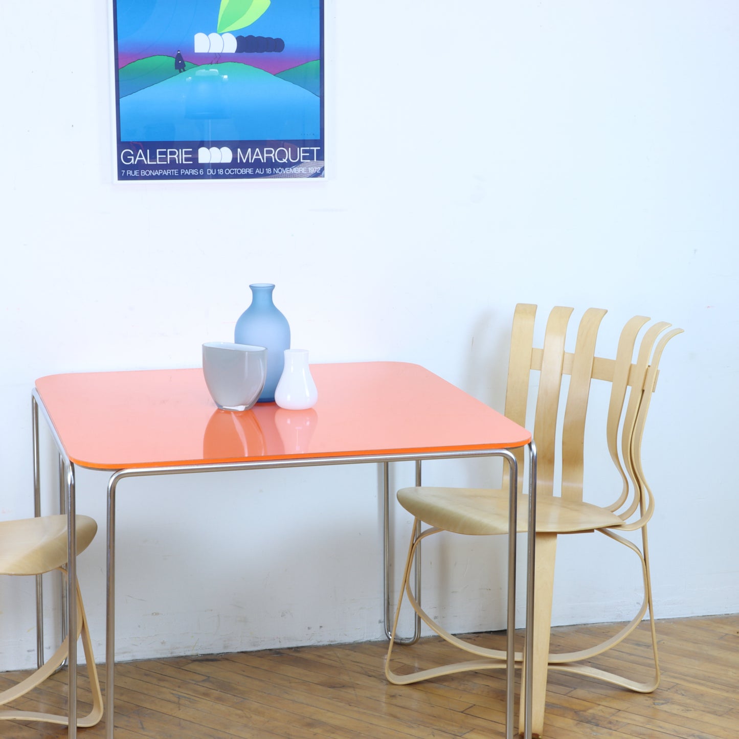 Vintage Marcel Breuer B10 Dining Table