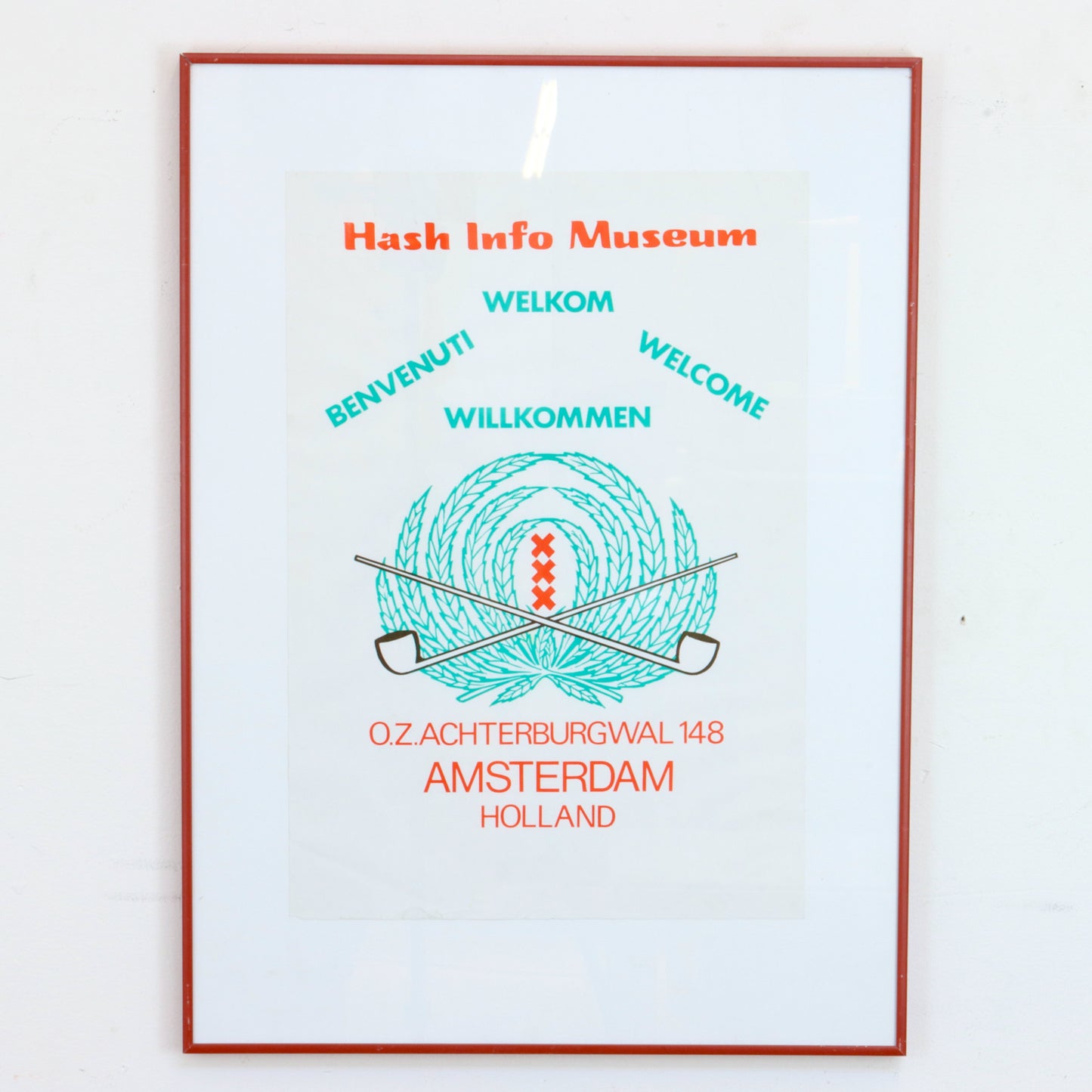Vintage Hash Museum Poster