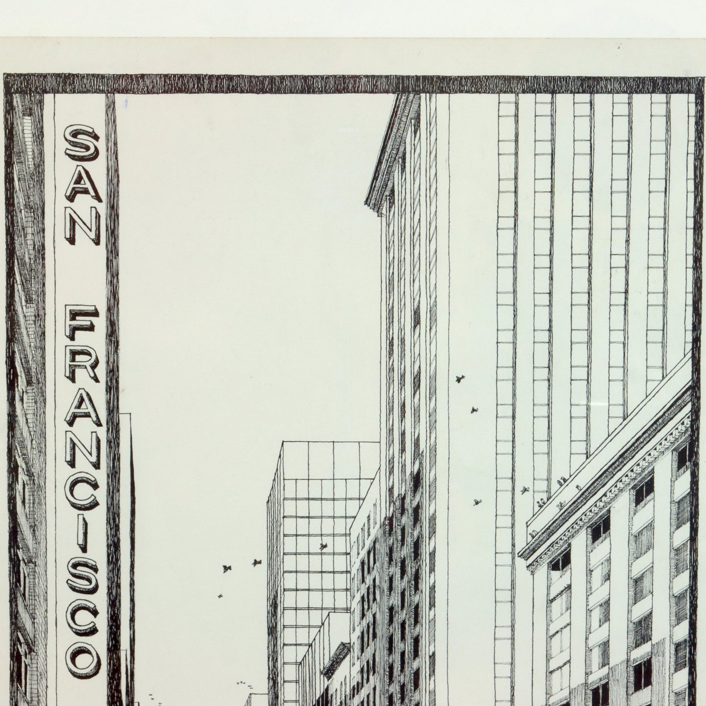1967 Large San Francisco Print