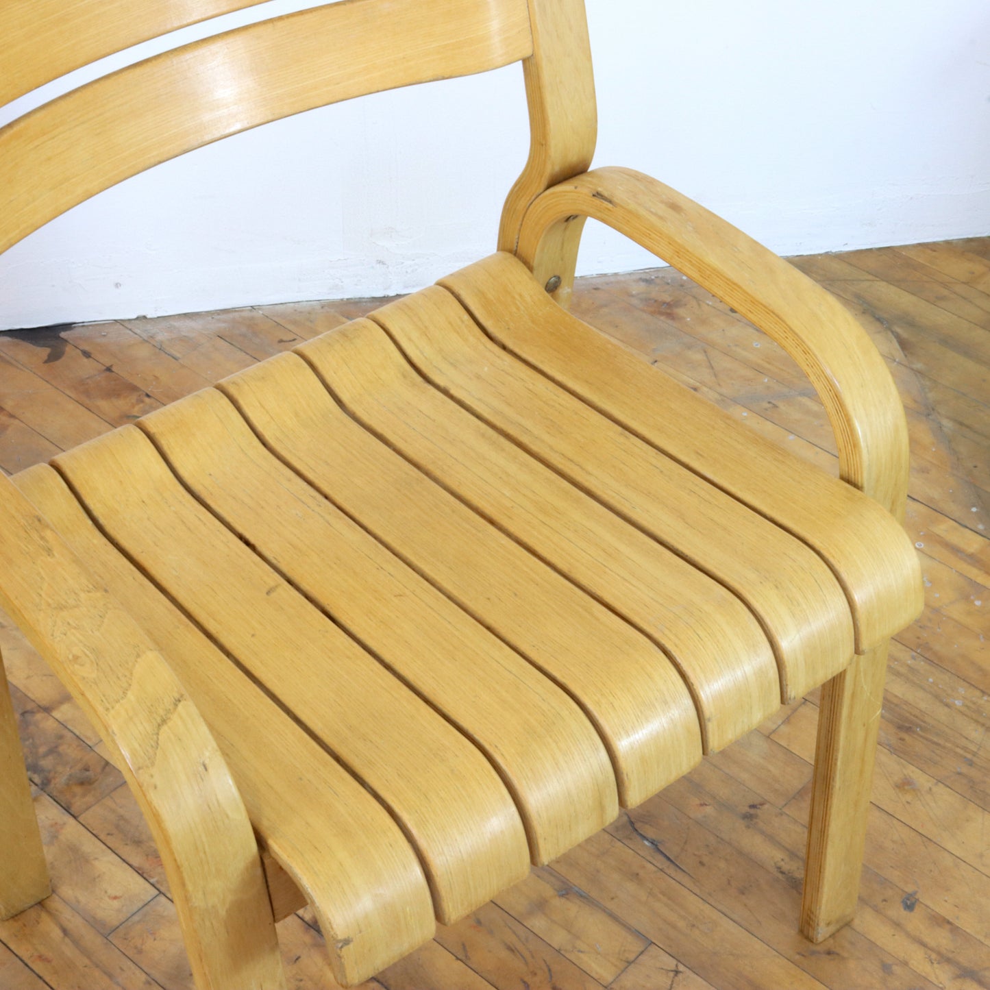 Unusual Vintage Molded Plywood Dining Chairs