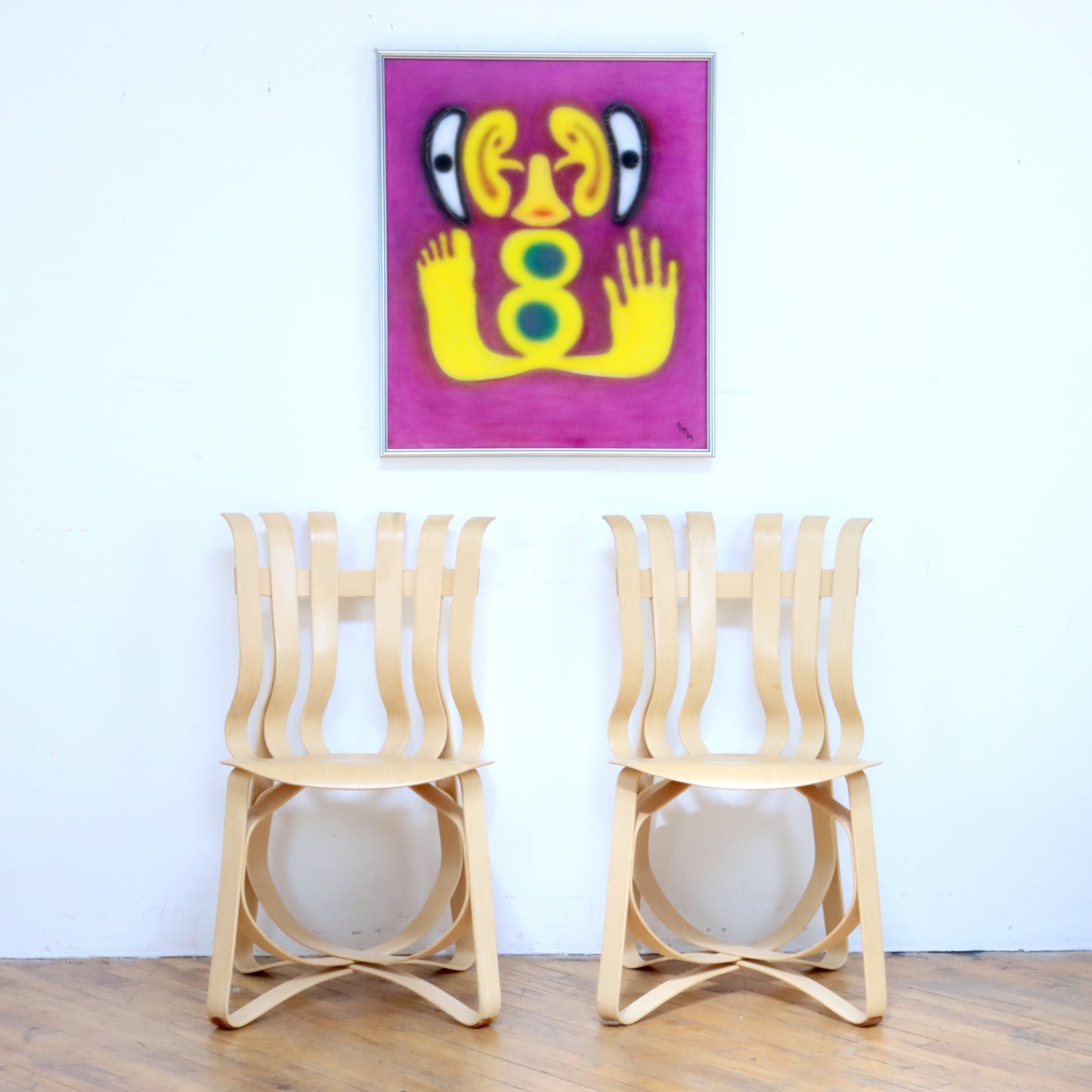 1980s Original Painting