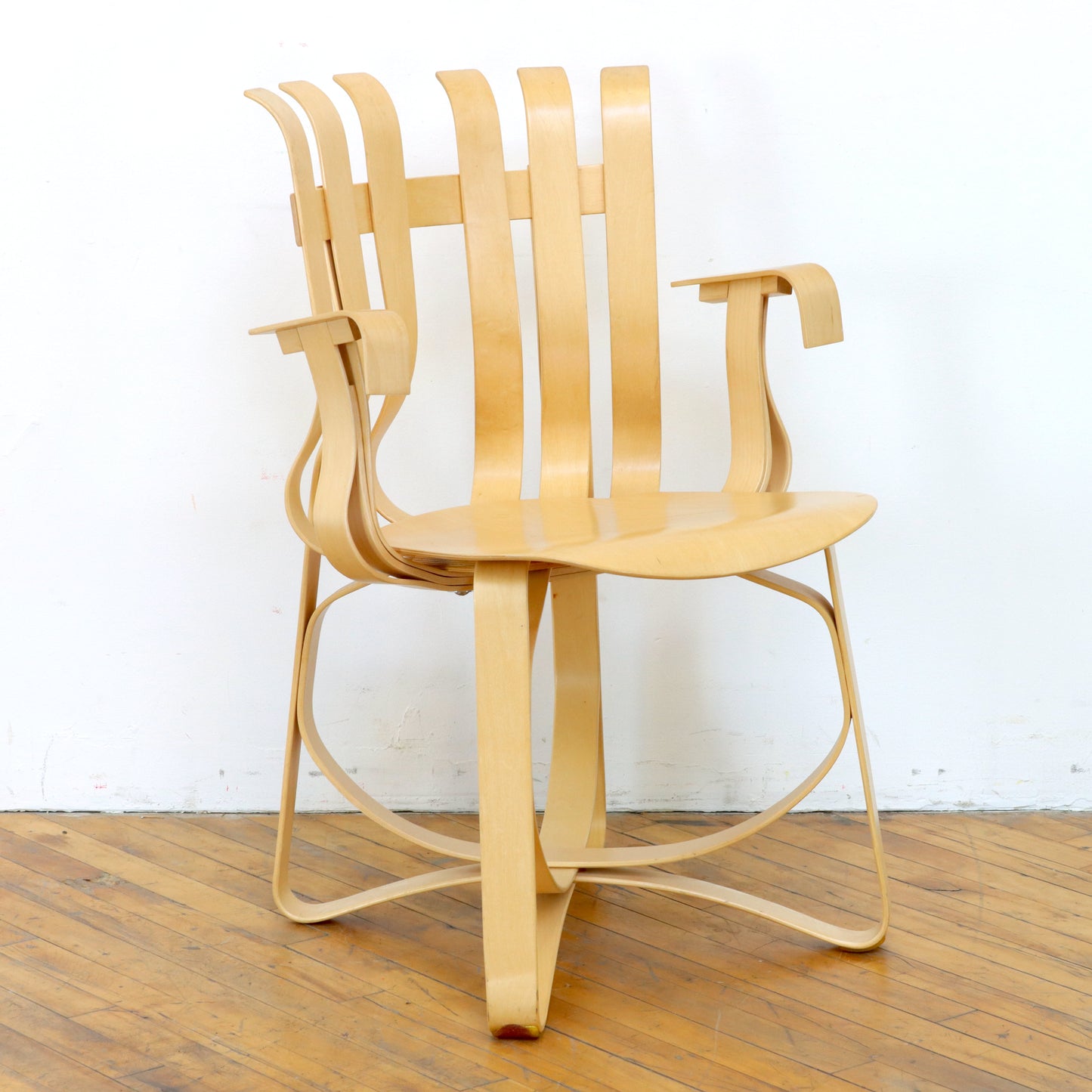 Set of 6 Frank Gehry Hat Trick Chairs