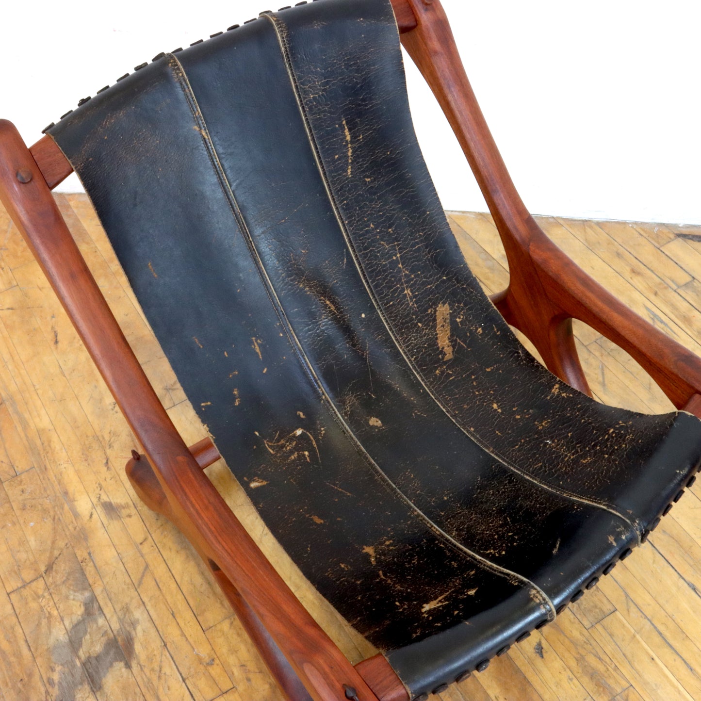 Don Shoemaker Sling Sloucher Chair