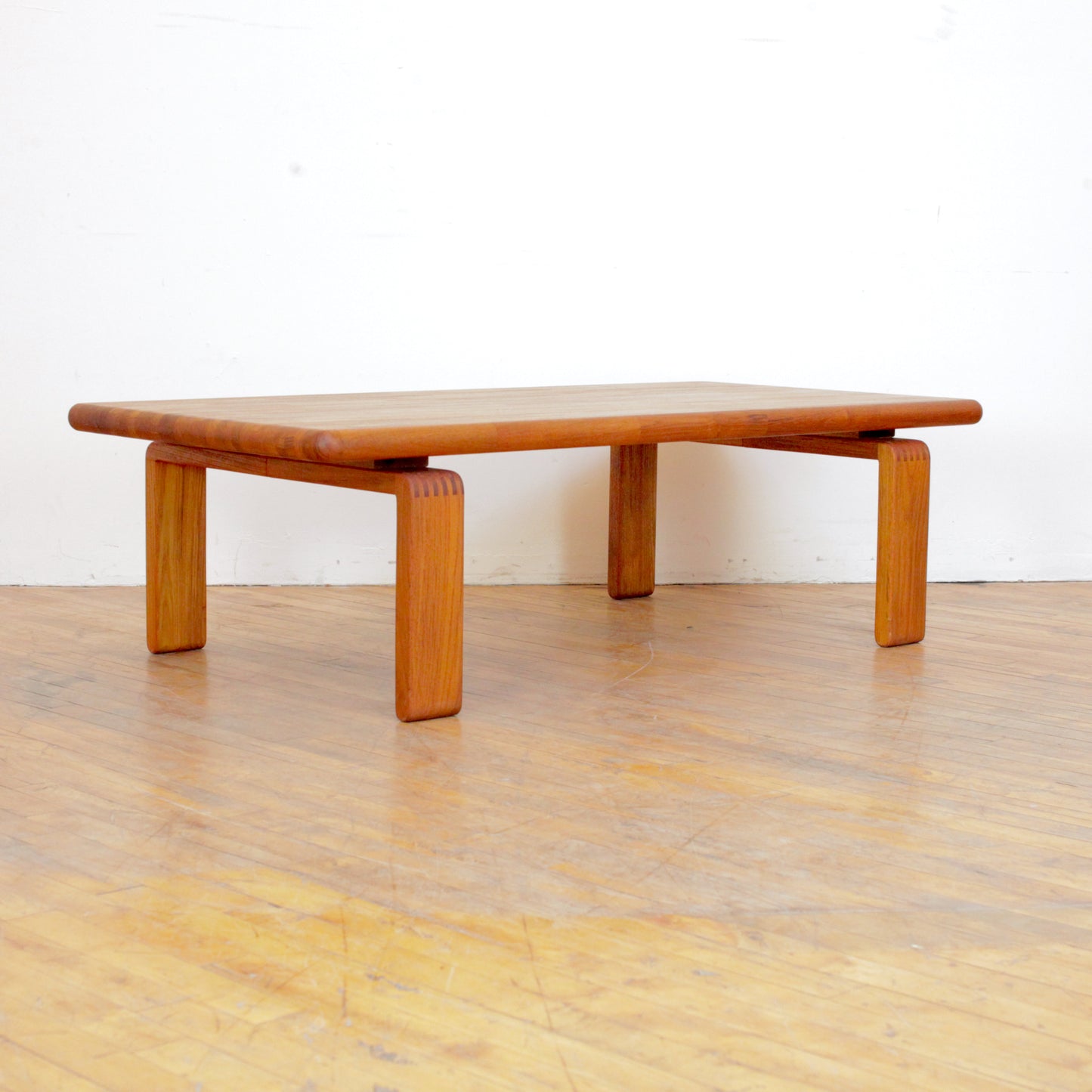 Vintage Solid Teak Coffee Table