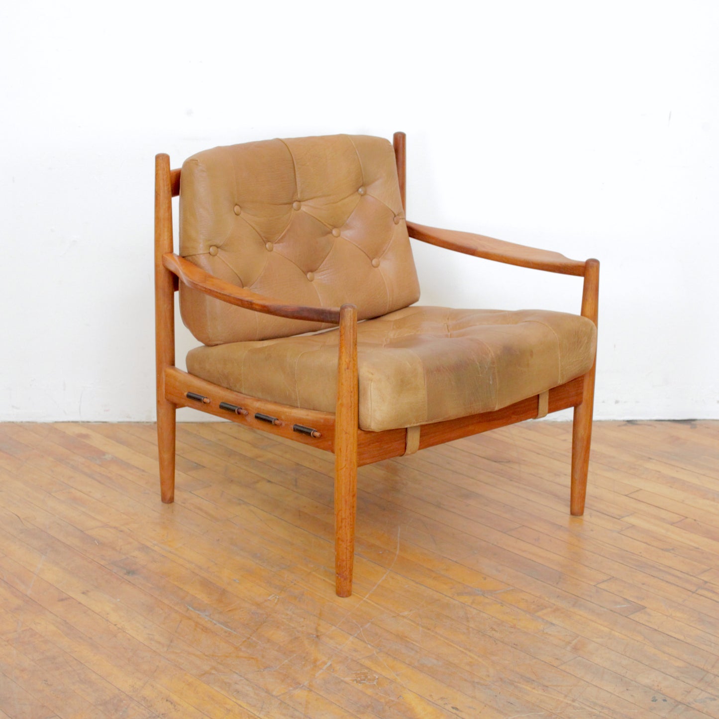 Pair of 1950s "Läckö" Lounge Chairs