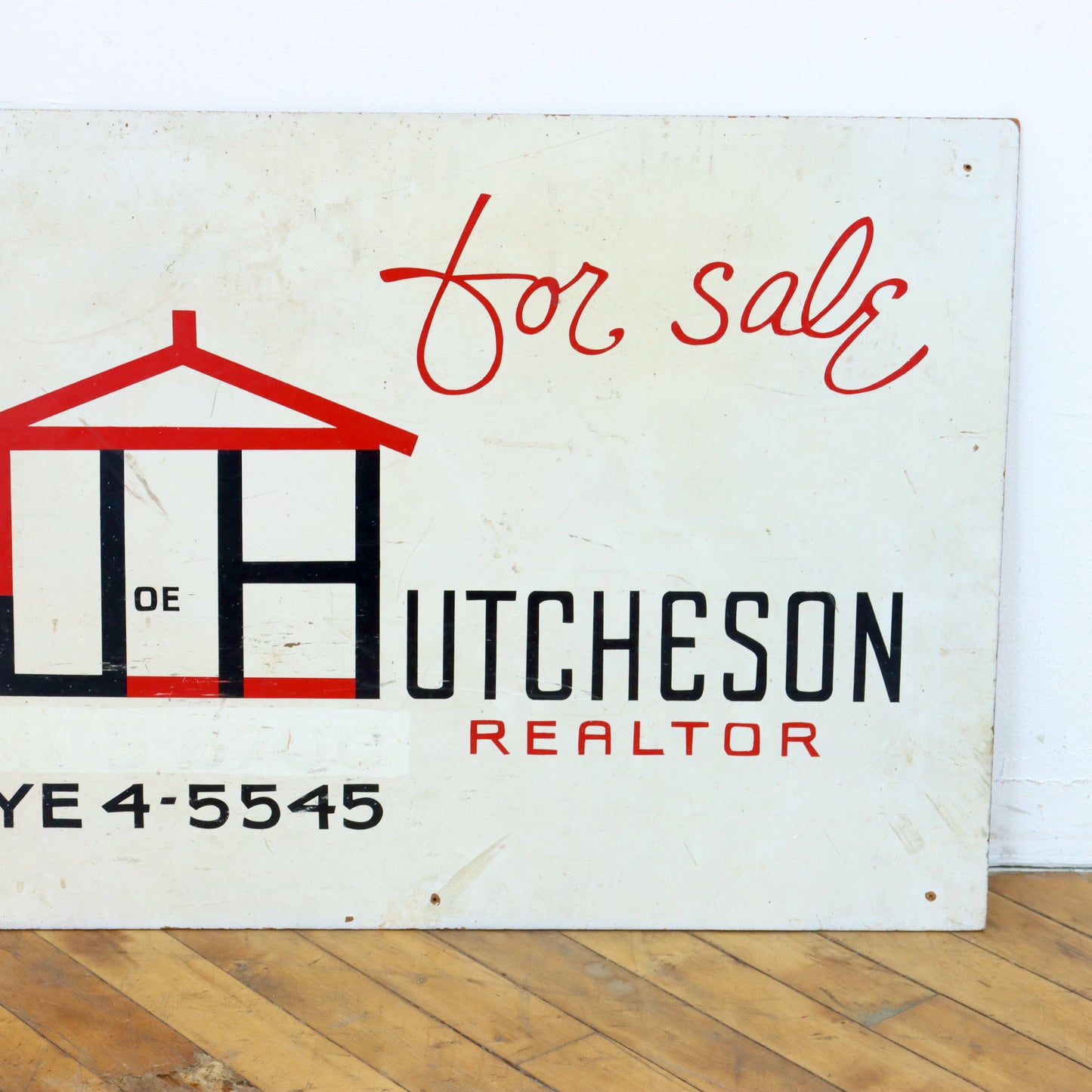 Mid Century Realtor "For Sale" Sign