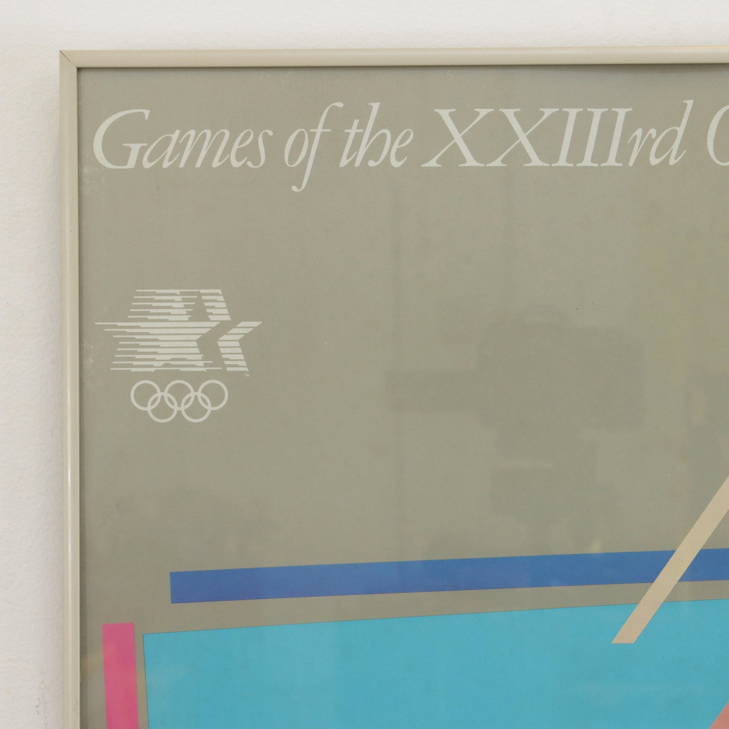 1984 Olympics Poster by Keith Bright