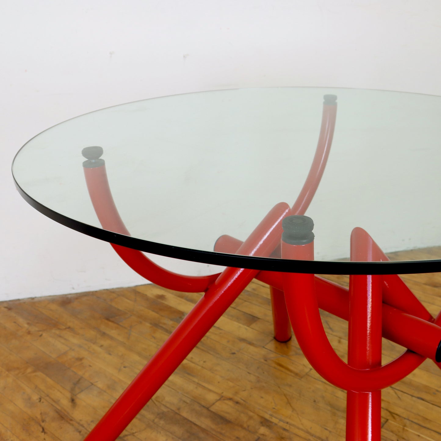 1980s Postmodern Tubular Dining Table