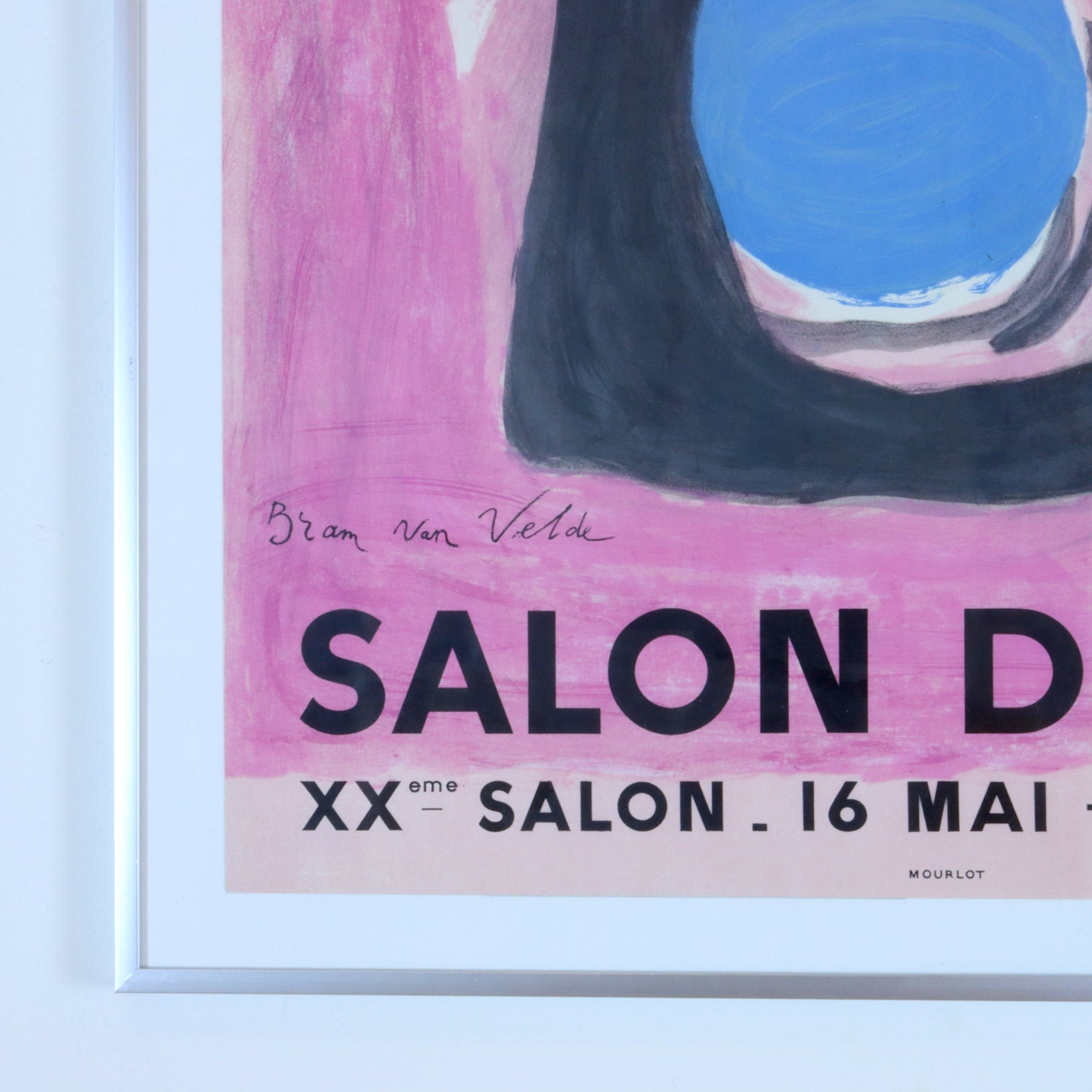 Original 1964 Bram van Velde Salon de Mai Poster