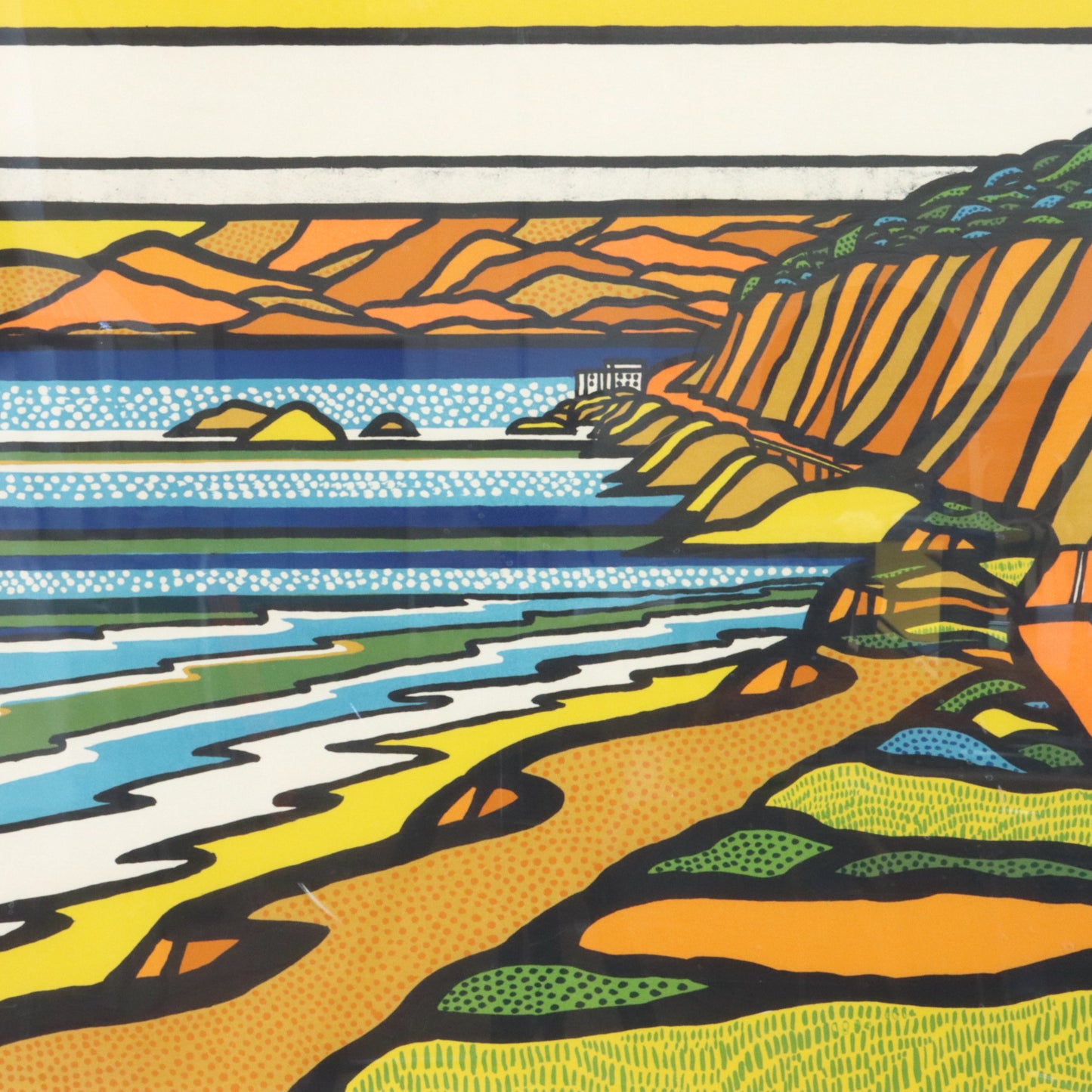 1969 Screen Print by Richard Fiscus