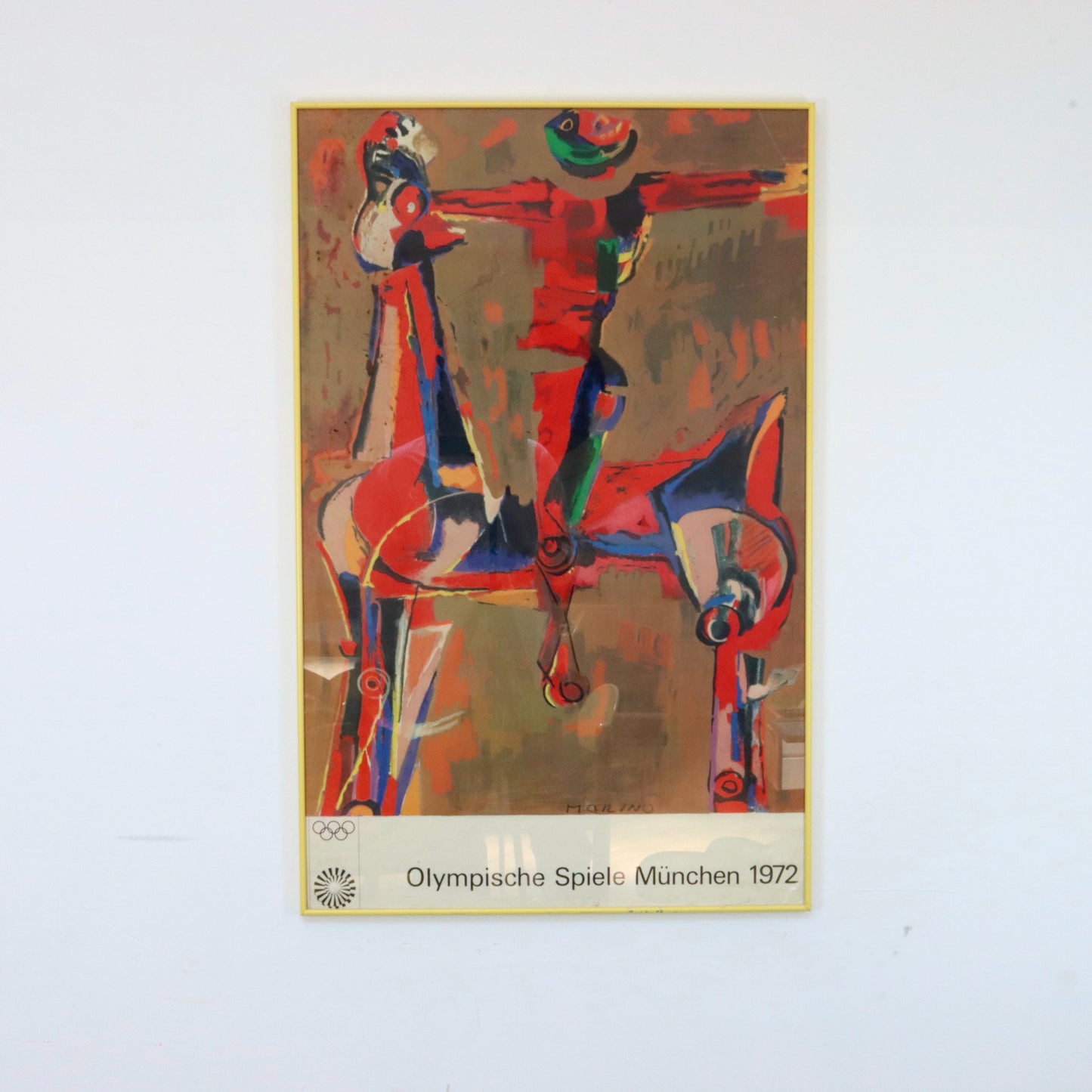 1972 Olympics Poster by Marino Marini