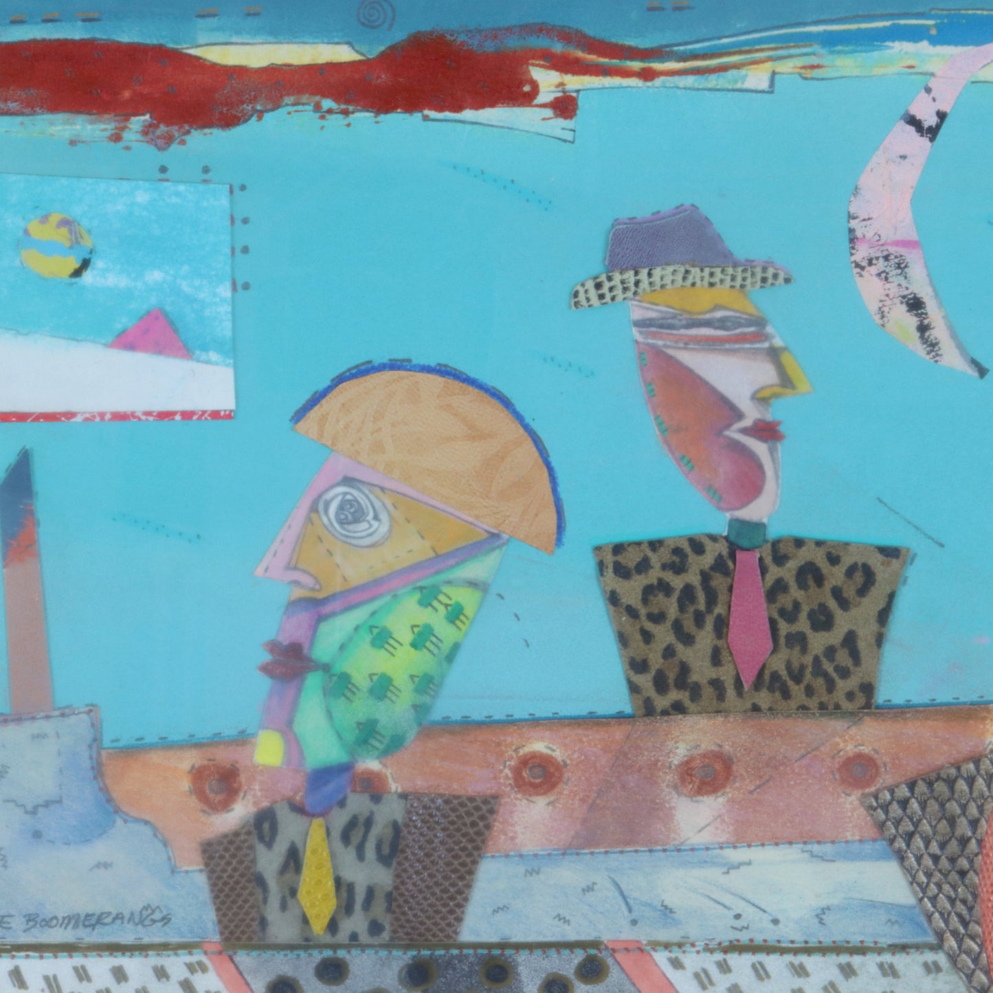 1992 Mixed Media Collage by Barbara Ellis