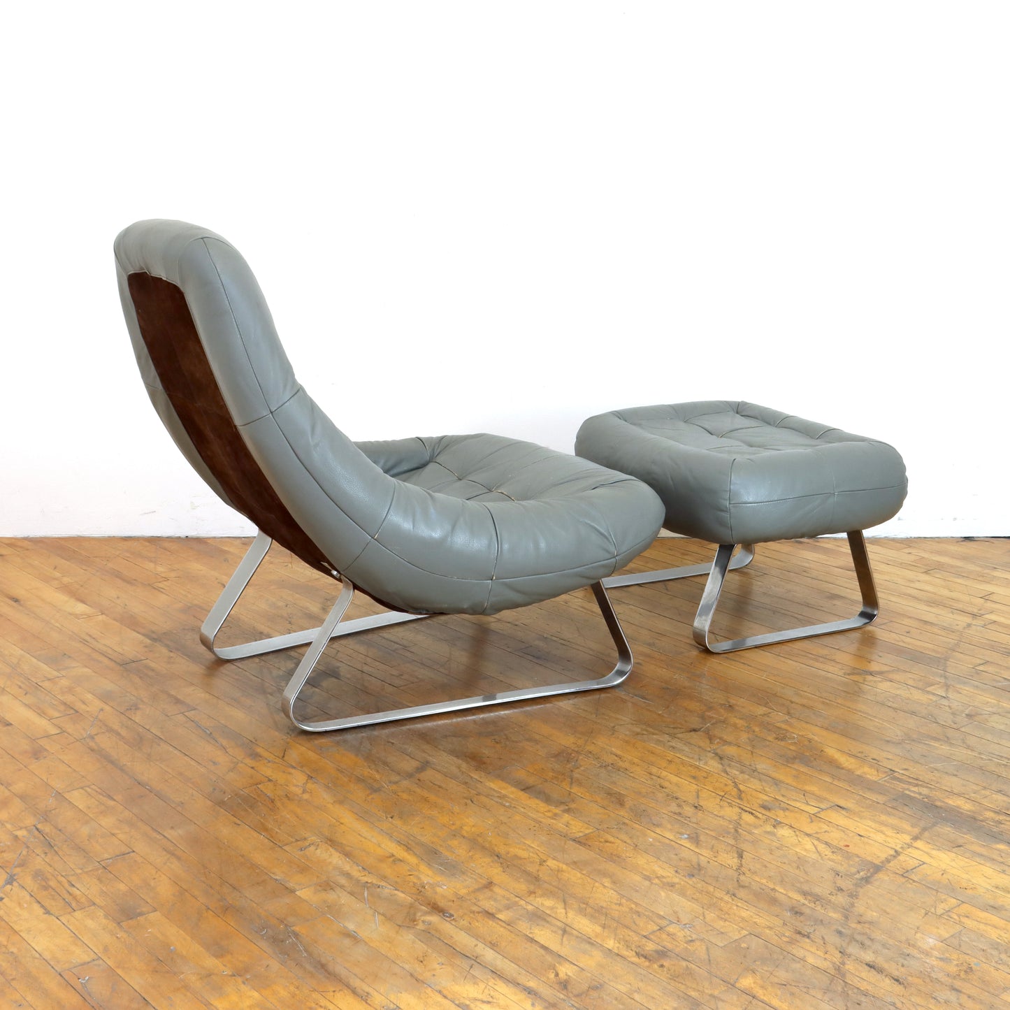 Percival Lafer "Earth" Lounge Chair and Ottoman