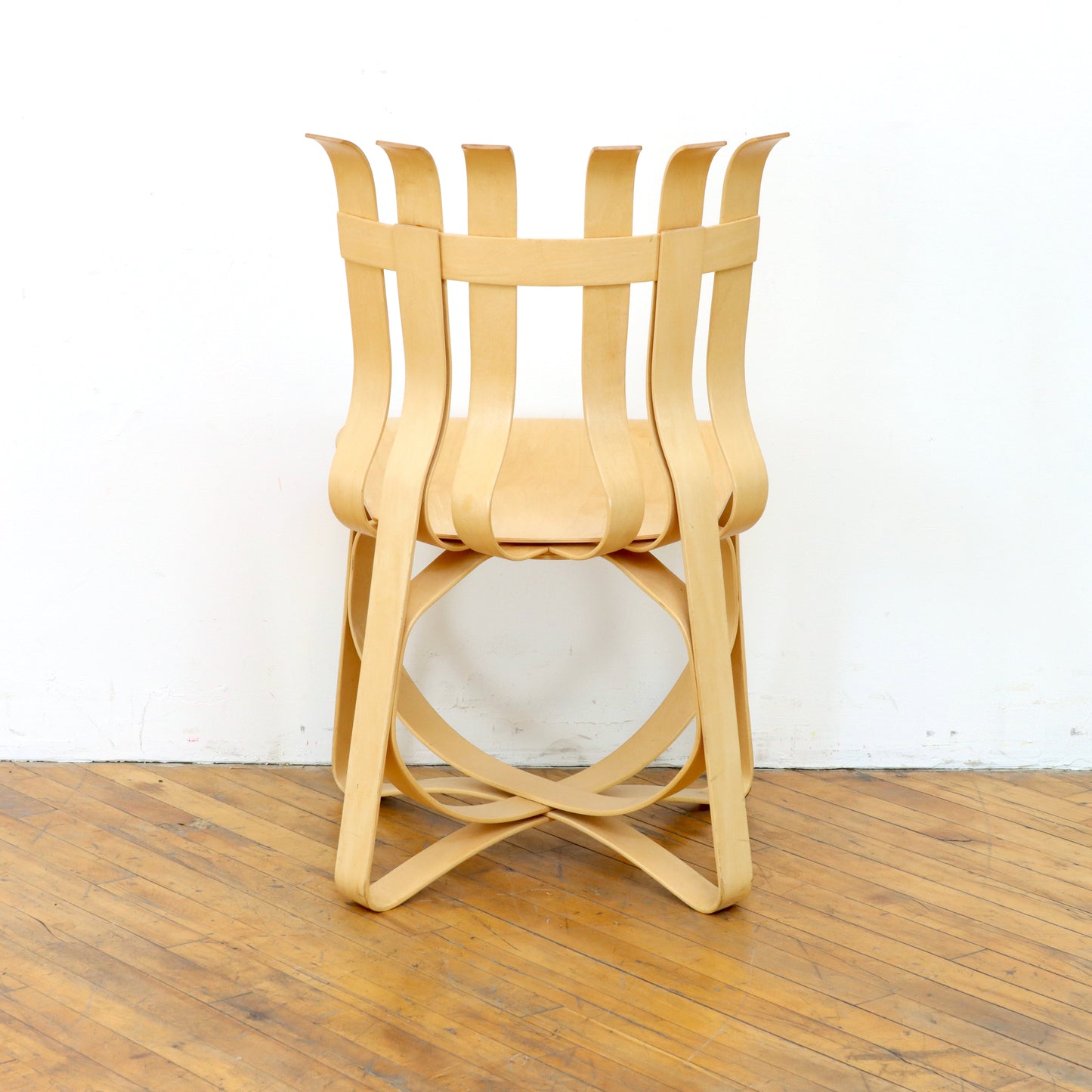Set of 6 Frank Gehry Hat Trick Chairs