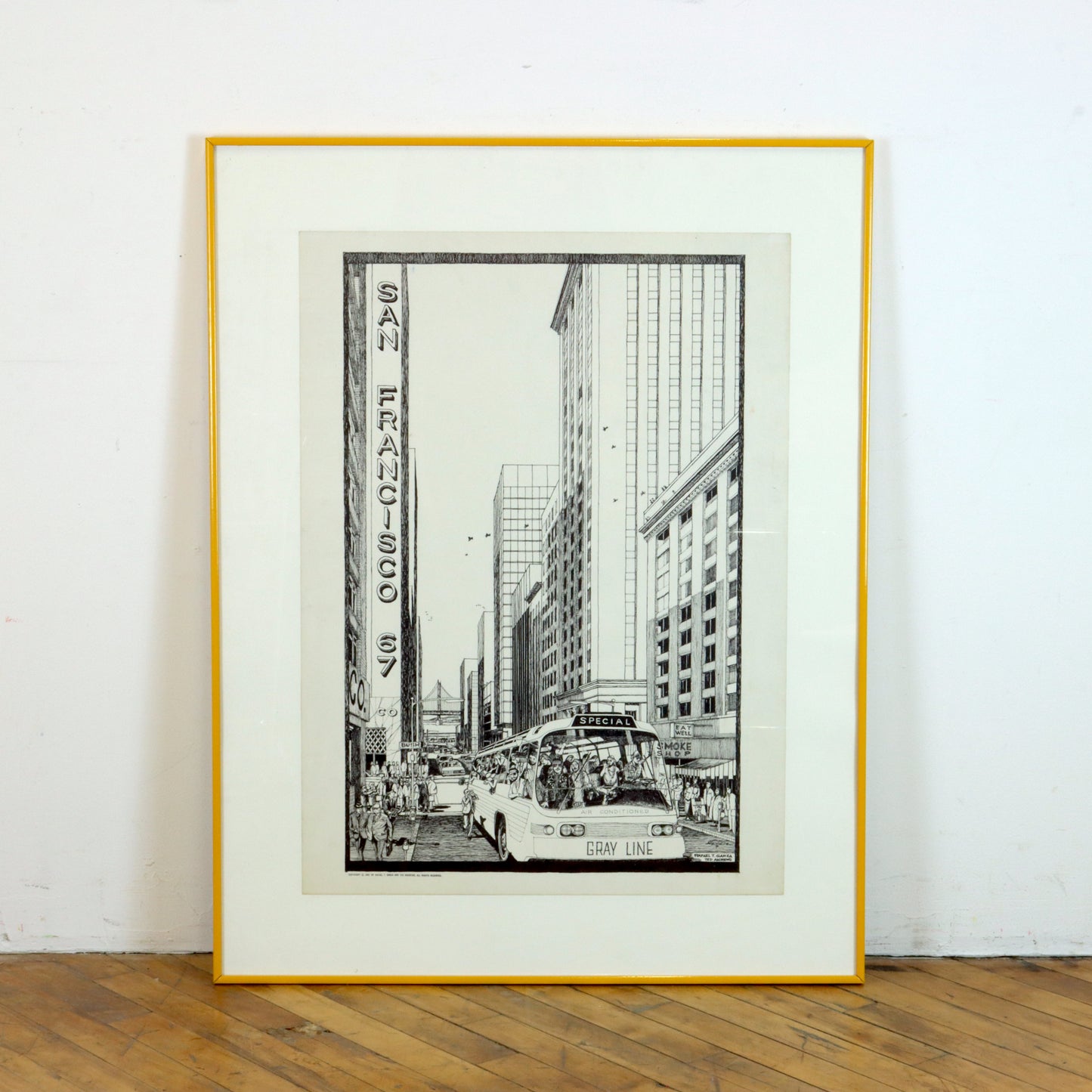 1967 Large San Francisco Print