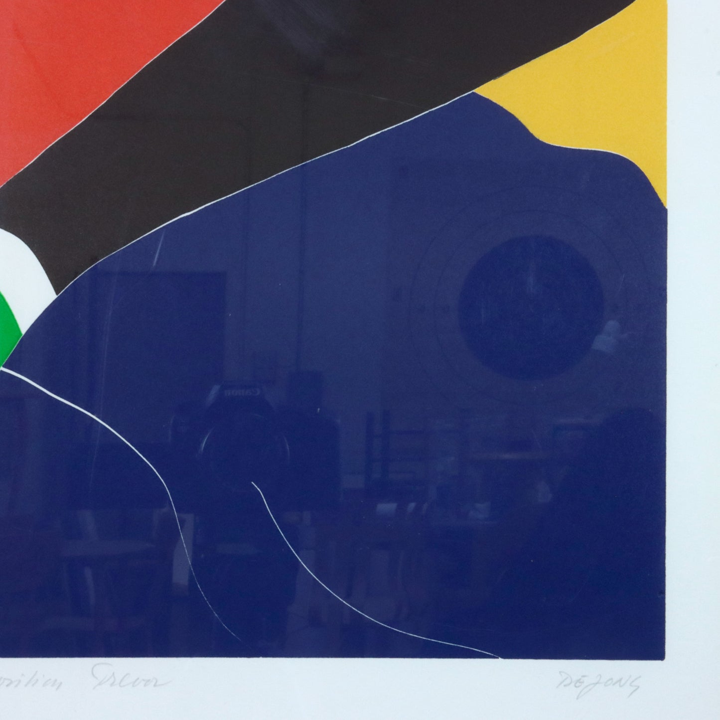 1970s Relief Print by Thom De Jong