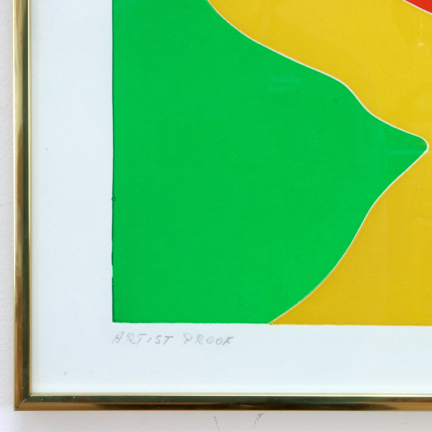 1970s Relief Print by Thom De Jong