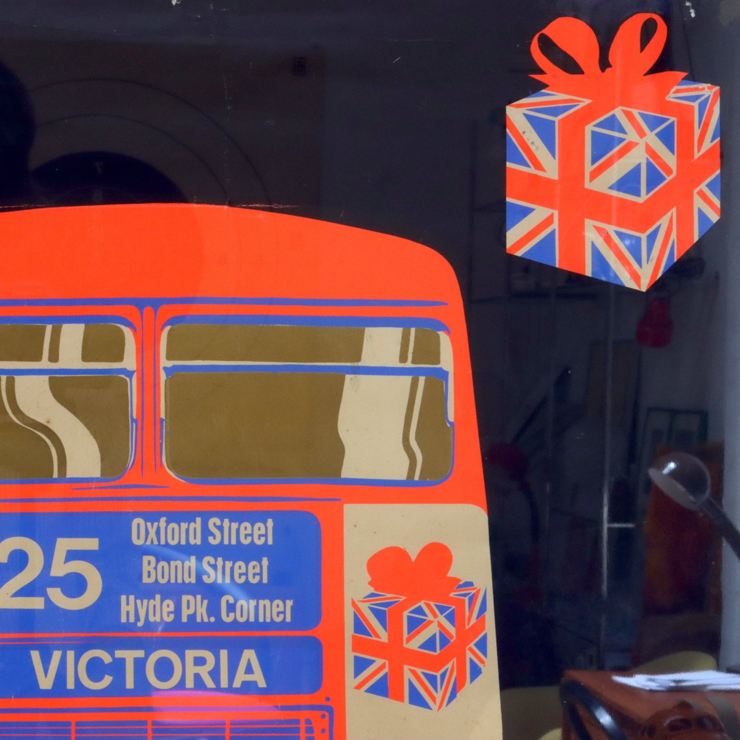 1960s British Double Decker Poster
