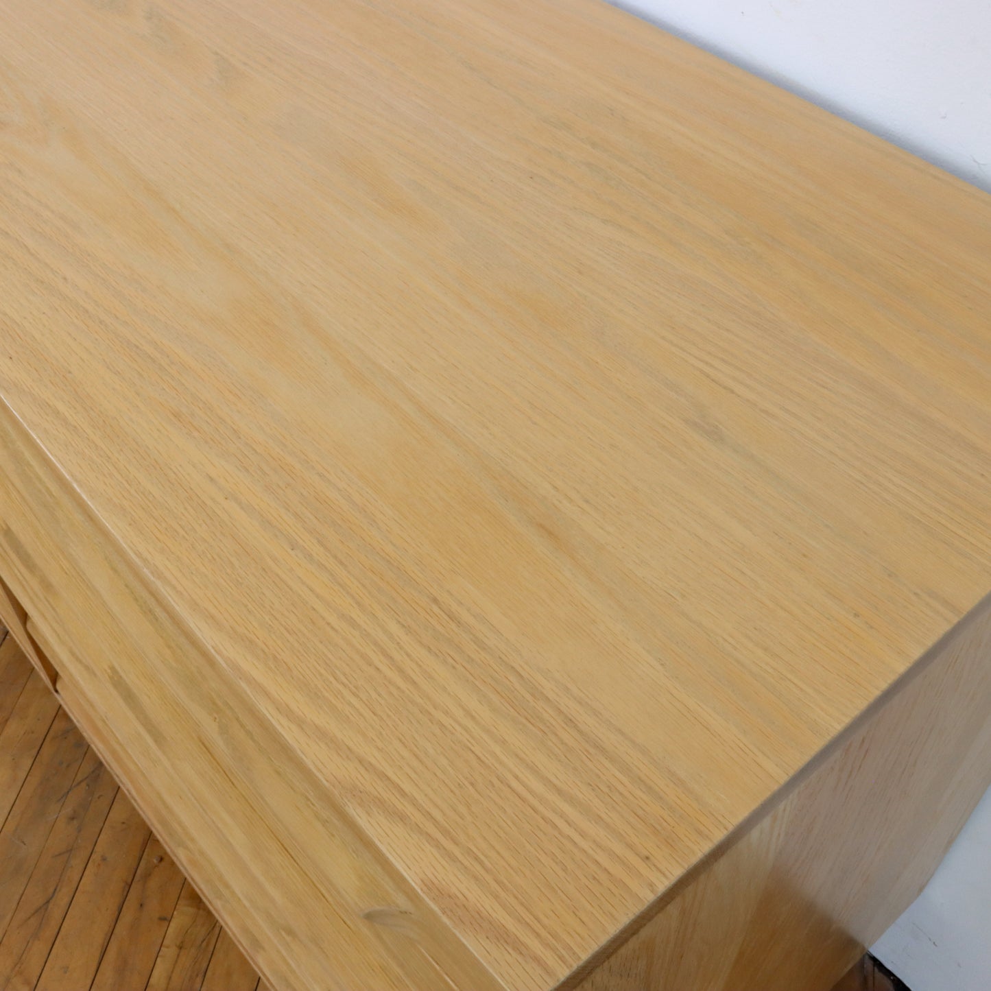 1950s Sculptural Oak Dresser by Jack Van Der Molen