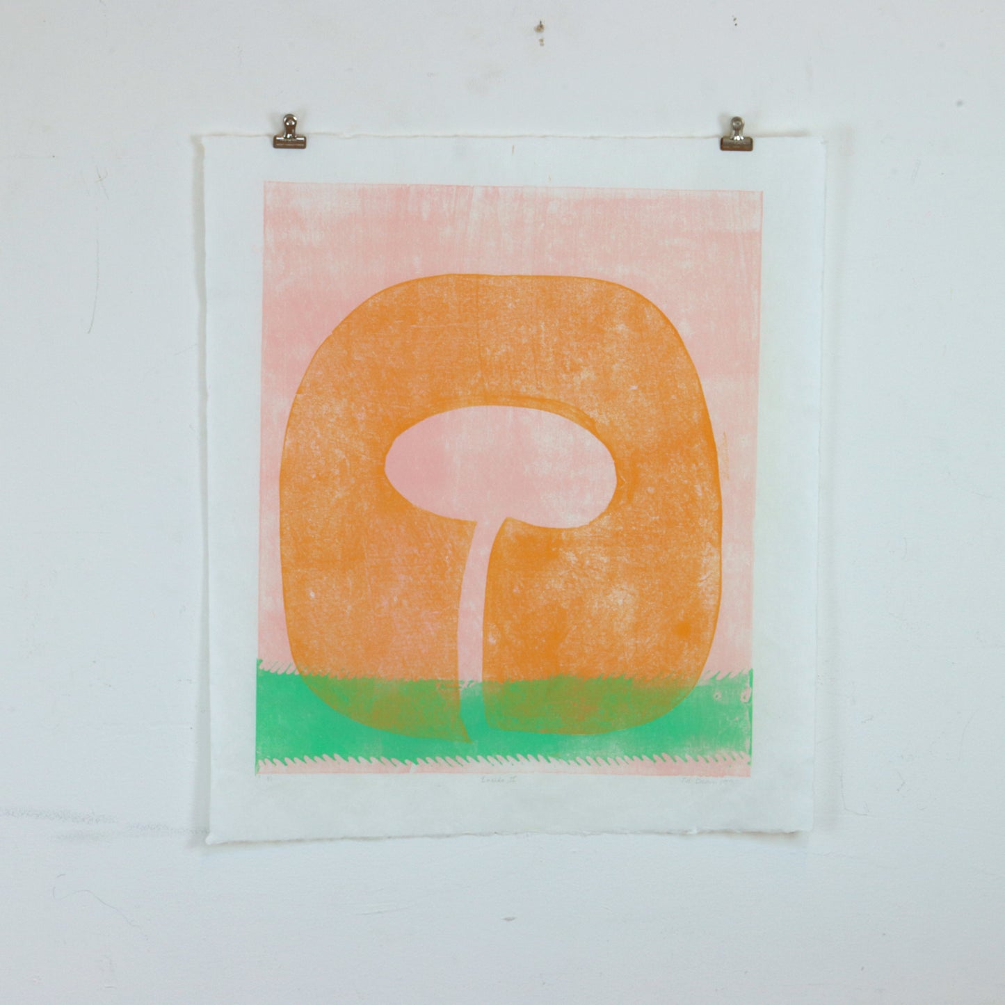 1990 Relief Print by Joyce Dean